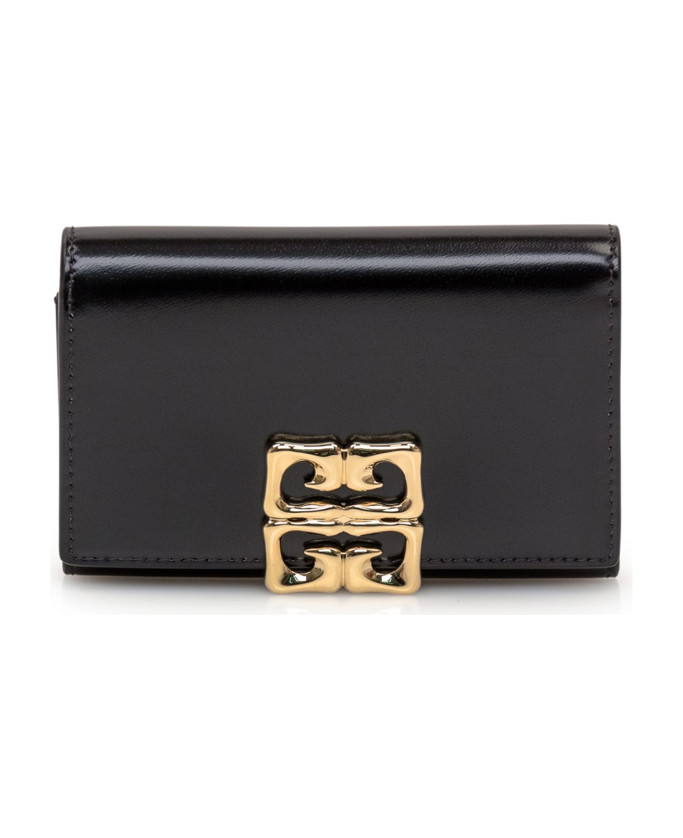 Givenchy '4g Liquid' Trifold Wallet - BLACK