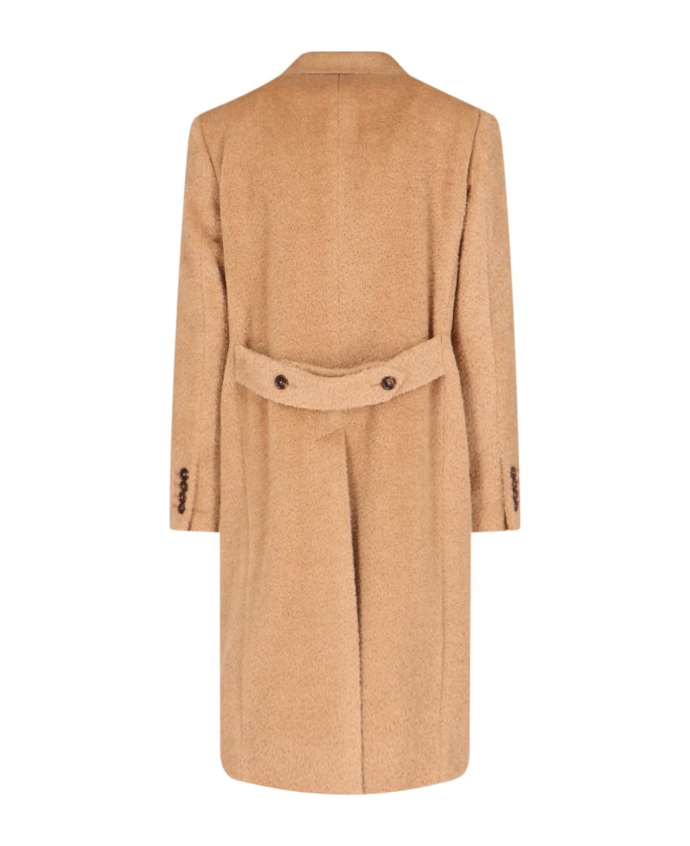 Dolce 
Gabbana Double-breasted Coat - Beige