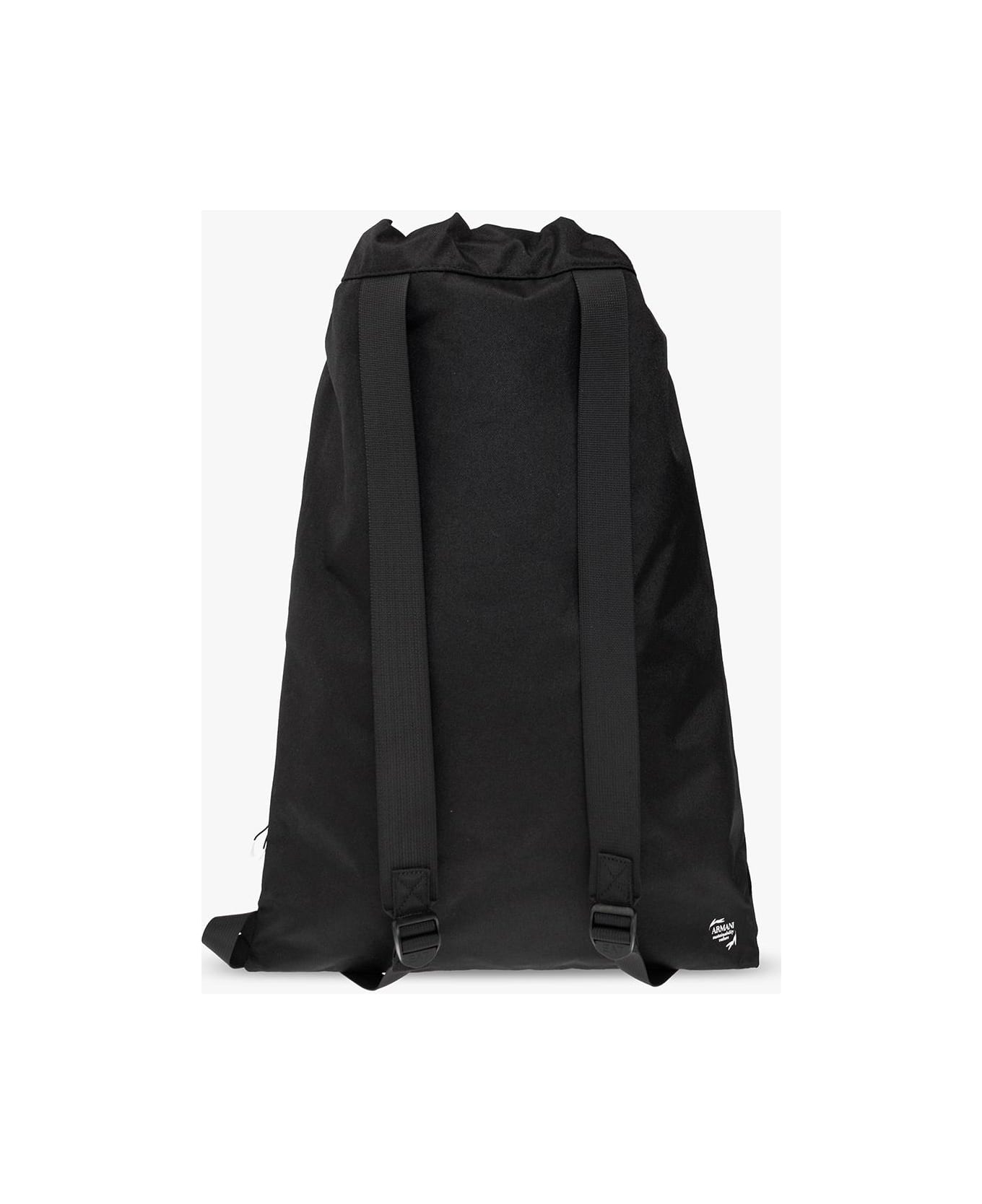 EA7 Emporio Armani 'sustainable' Collection Backpack - Black バックパック