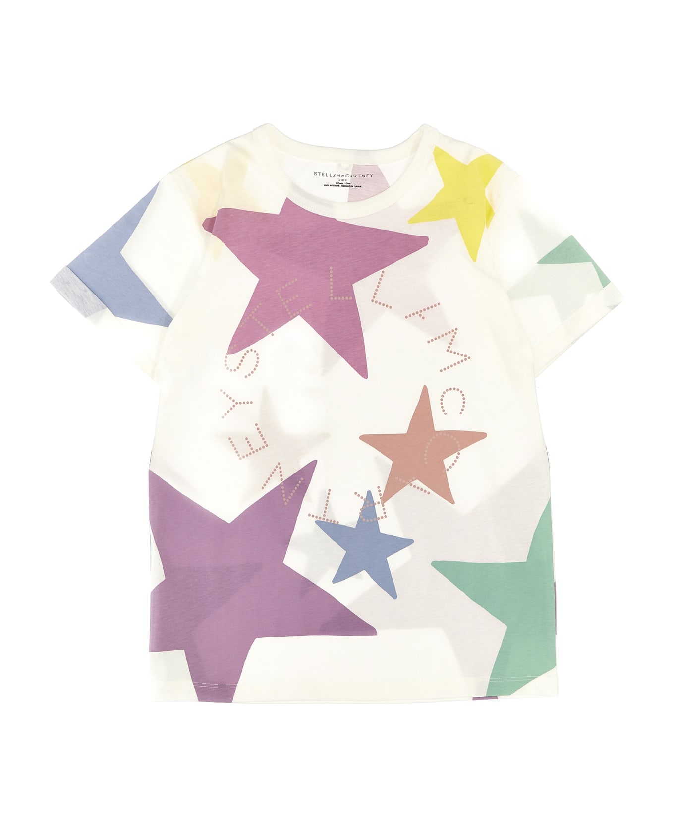 Stella McCartney Kids Printed T-shirt - IVORY COLOURFUL