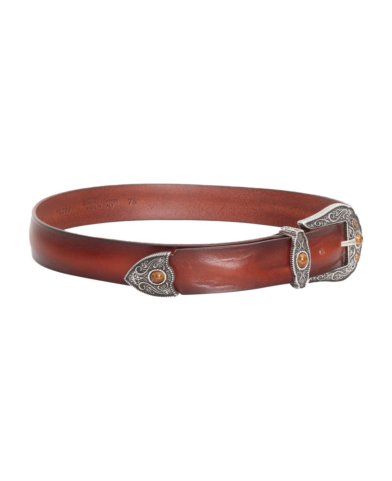 Orciani Texan Style Belt - BROWN