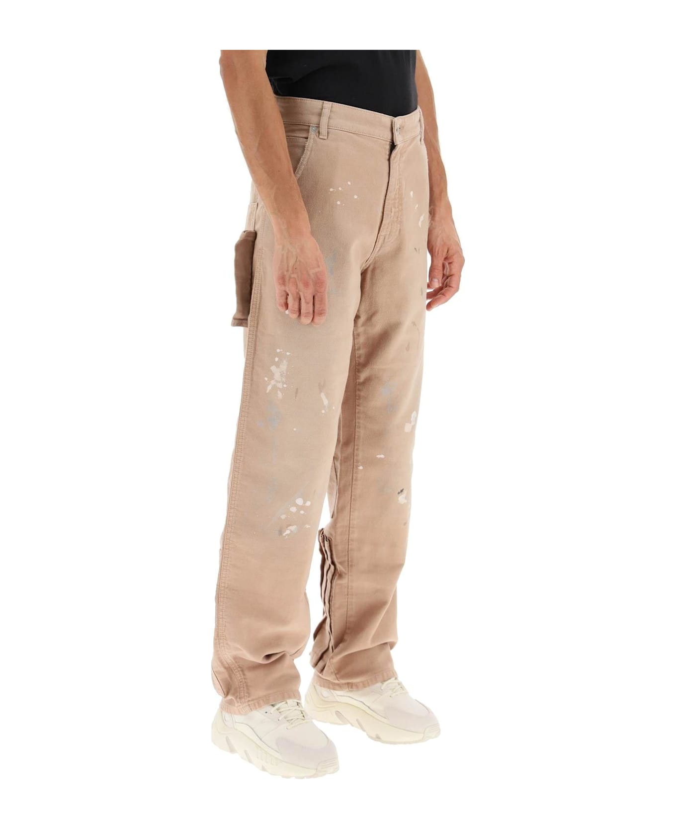 DARKPARK 
indron
 Cotton Pants - Beige