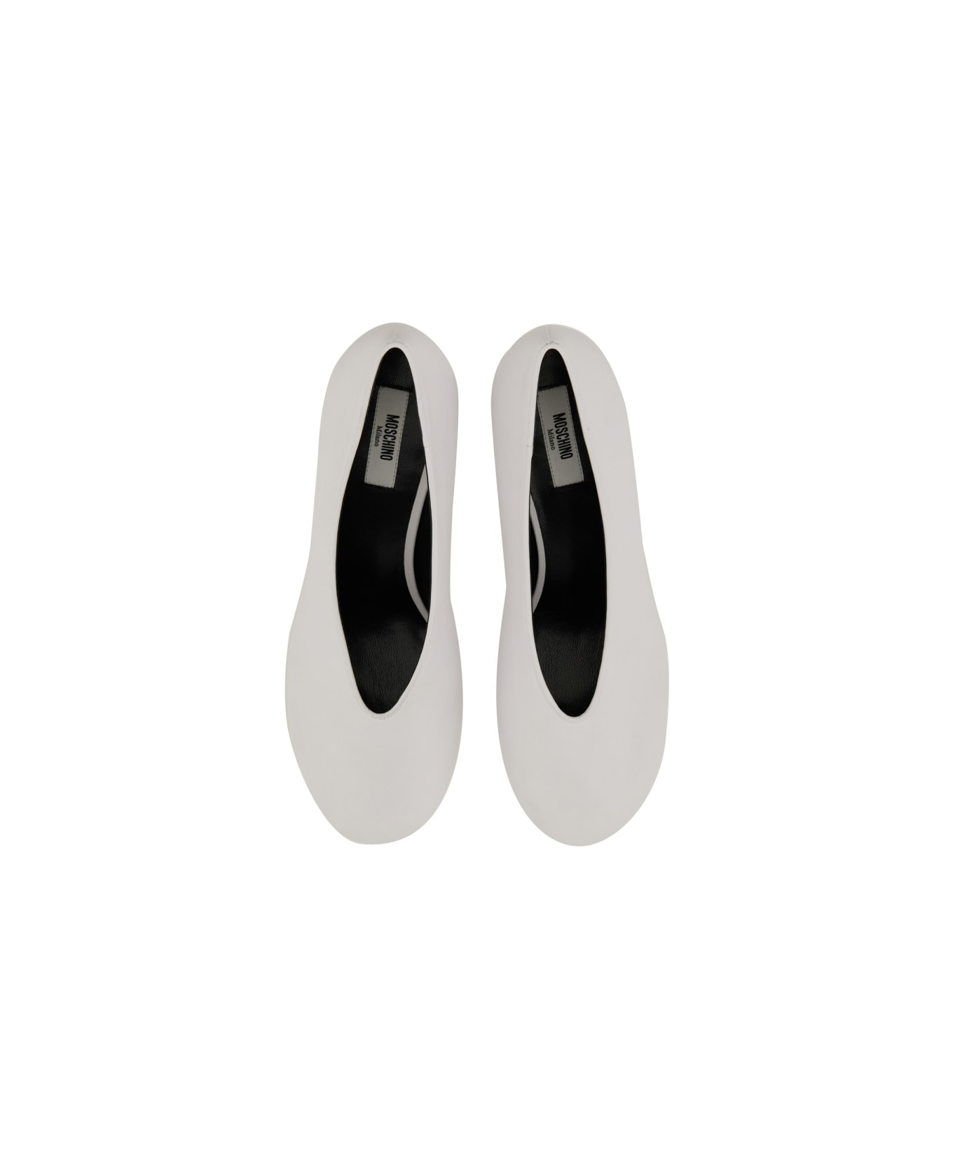 Moschino Decollete "duck" - WHITE