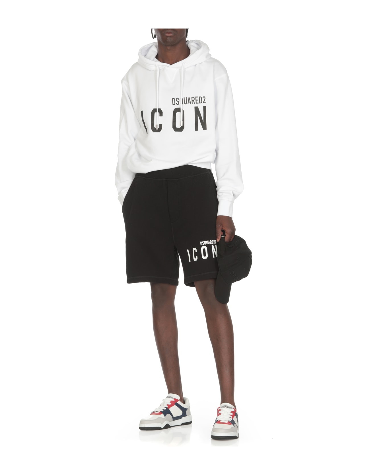 Dsquared2 Hoodie With Logo - White
