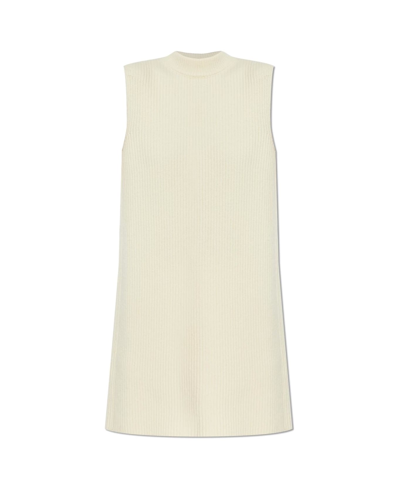 Jil Sander Wool Vest - EGGSHELL