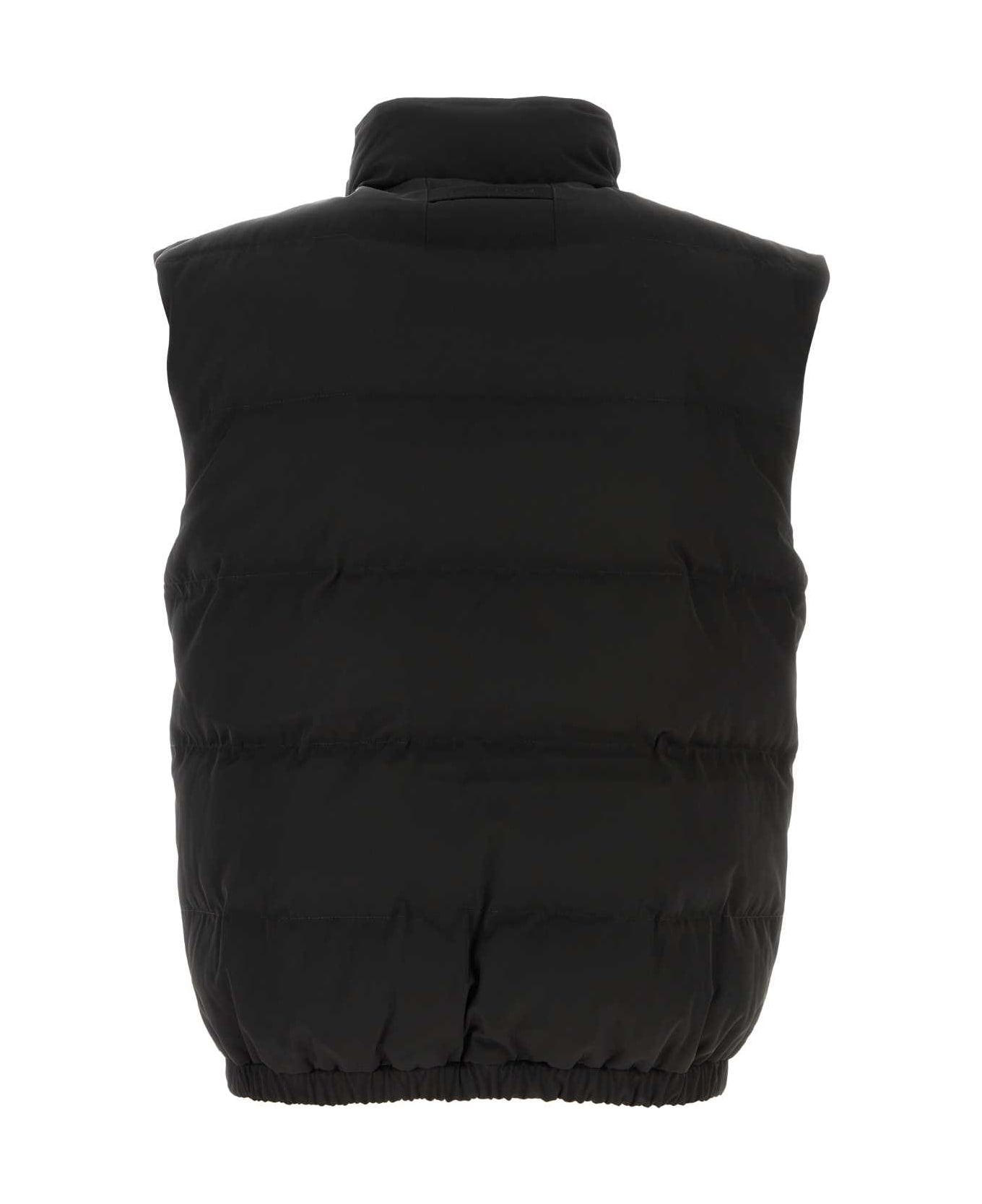 1017 ALYX 9SM Black Polyester Sleeveless Jacket - BLACK