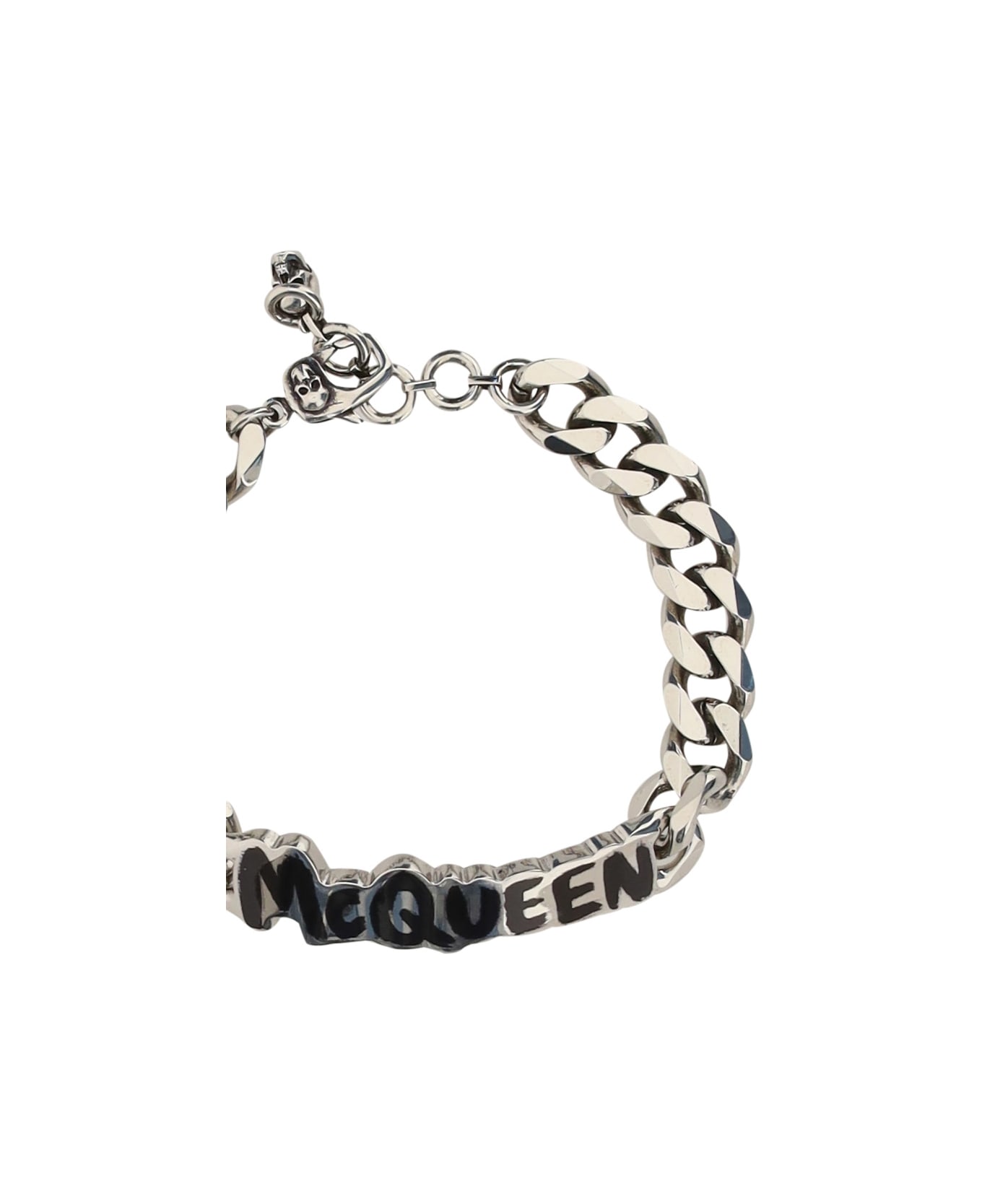 Alexander McQueen Mcq Graffiti Bracelet - Black/trasparent ブレスレット