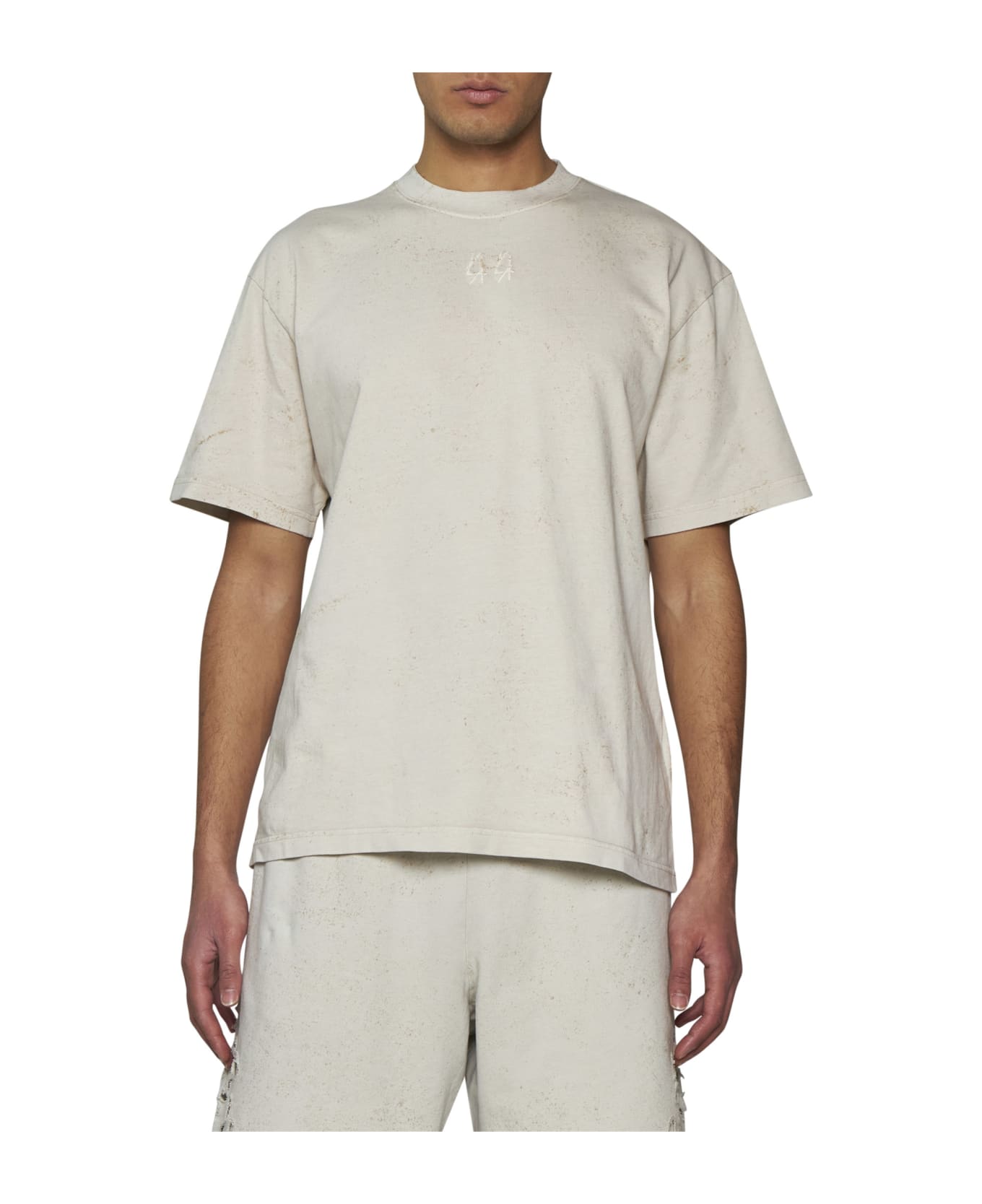44 Label Group T-Shirt - Dirty white+gyps