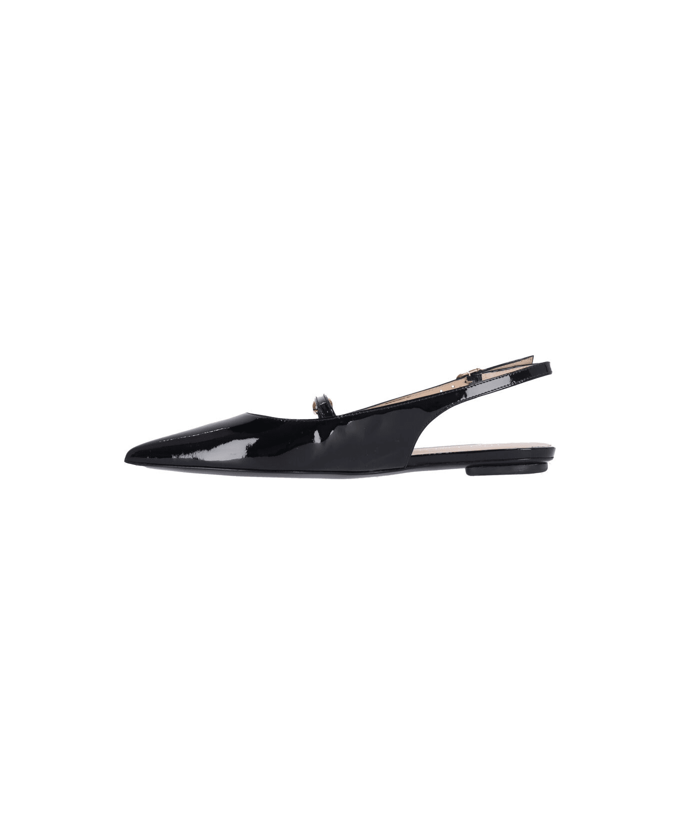 Stuart Weitzman "emilia" Slingback Mules - Black  