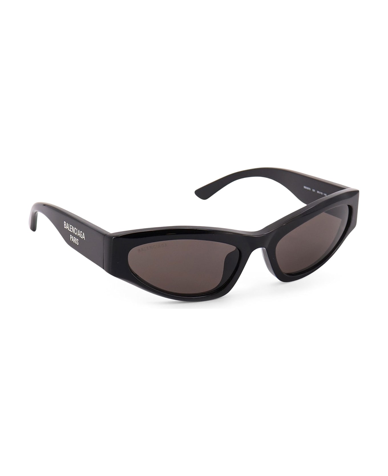 Balenciaga Logo Cat Acetate Sunglasses - Black
