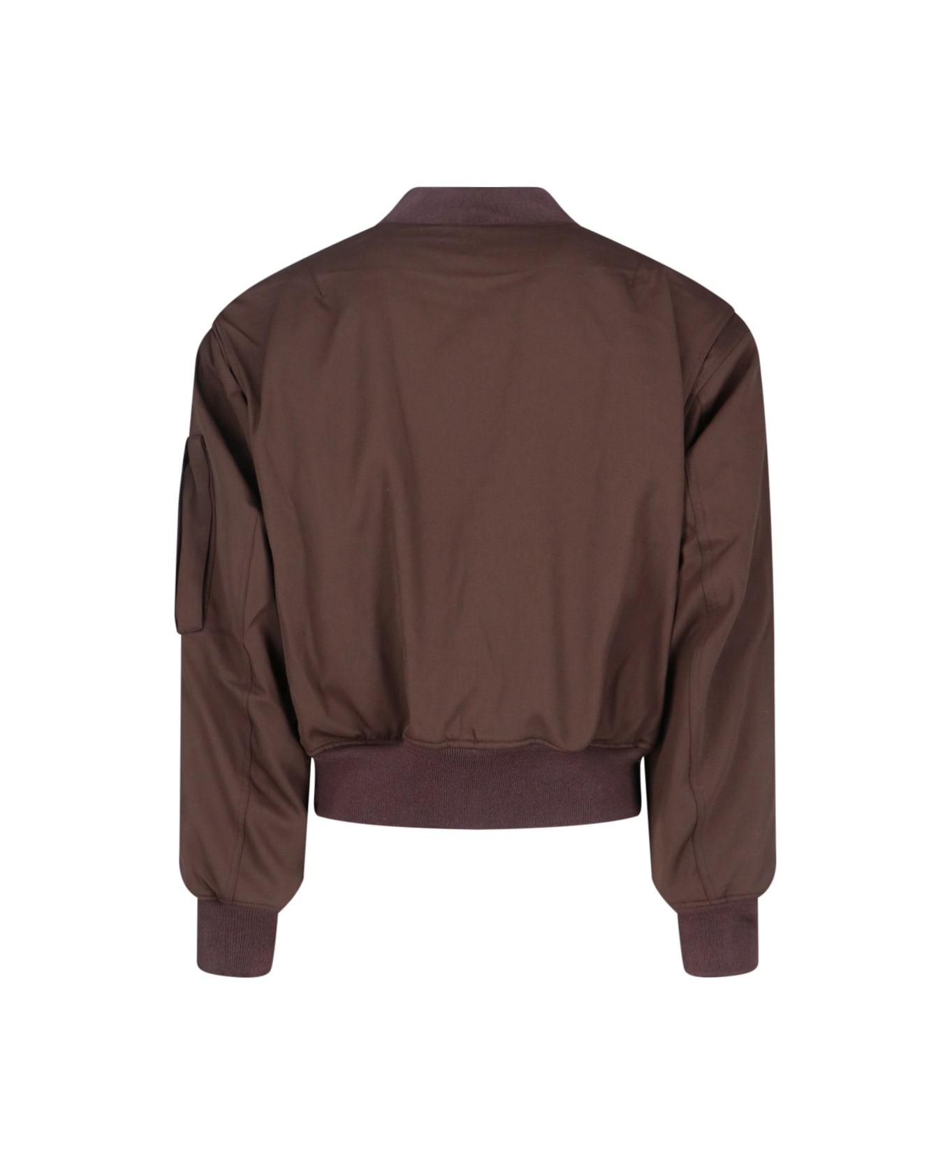Entire Studios Zip Bomber Jacket - Brown