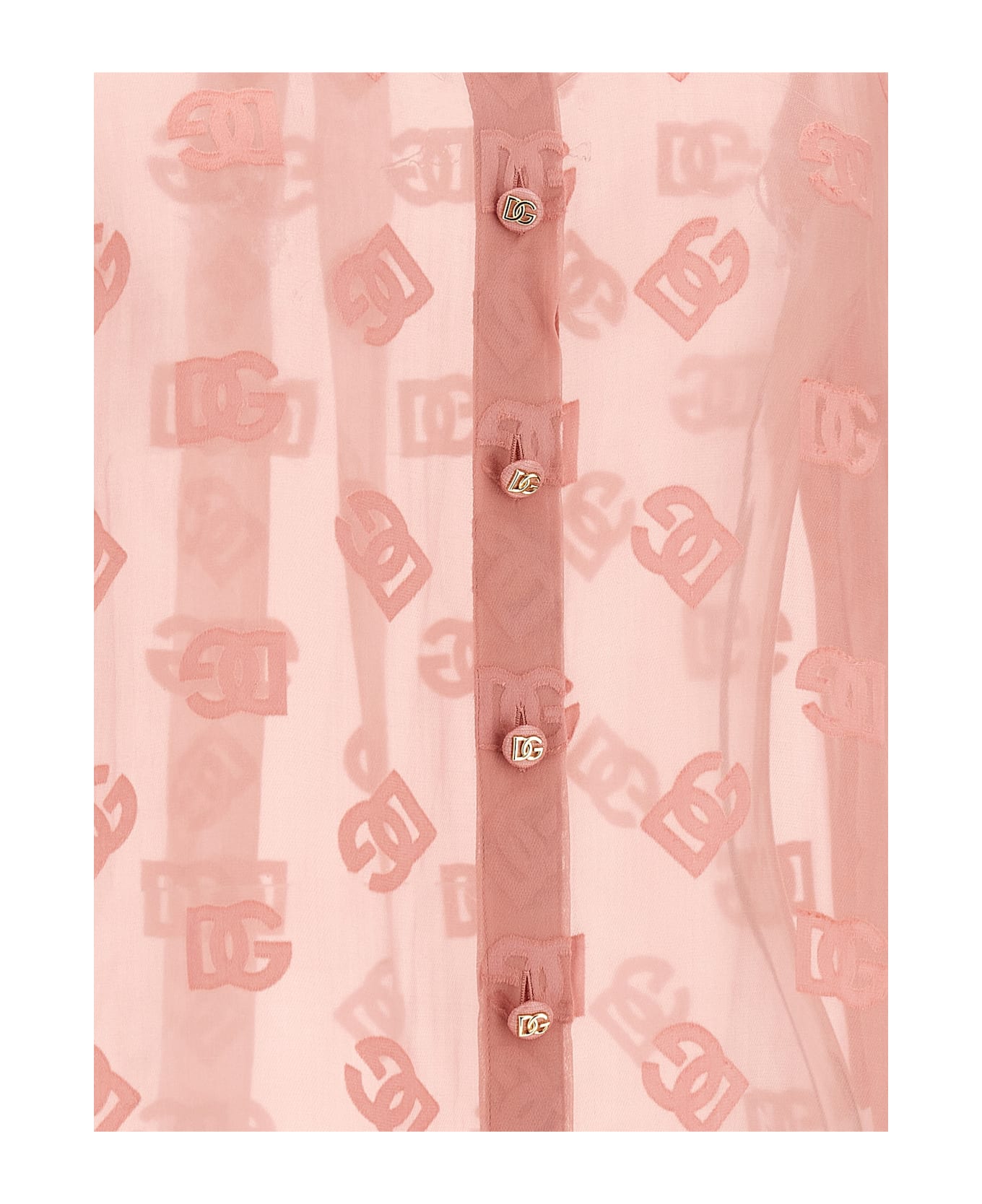 Dolce 
Gabbana Logo Shirt - Rosa Polvere