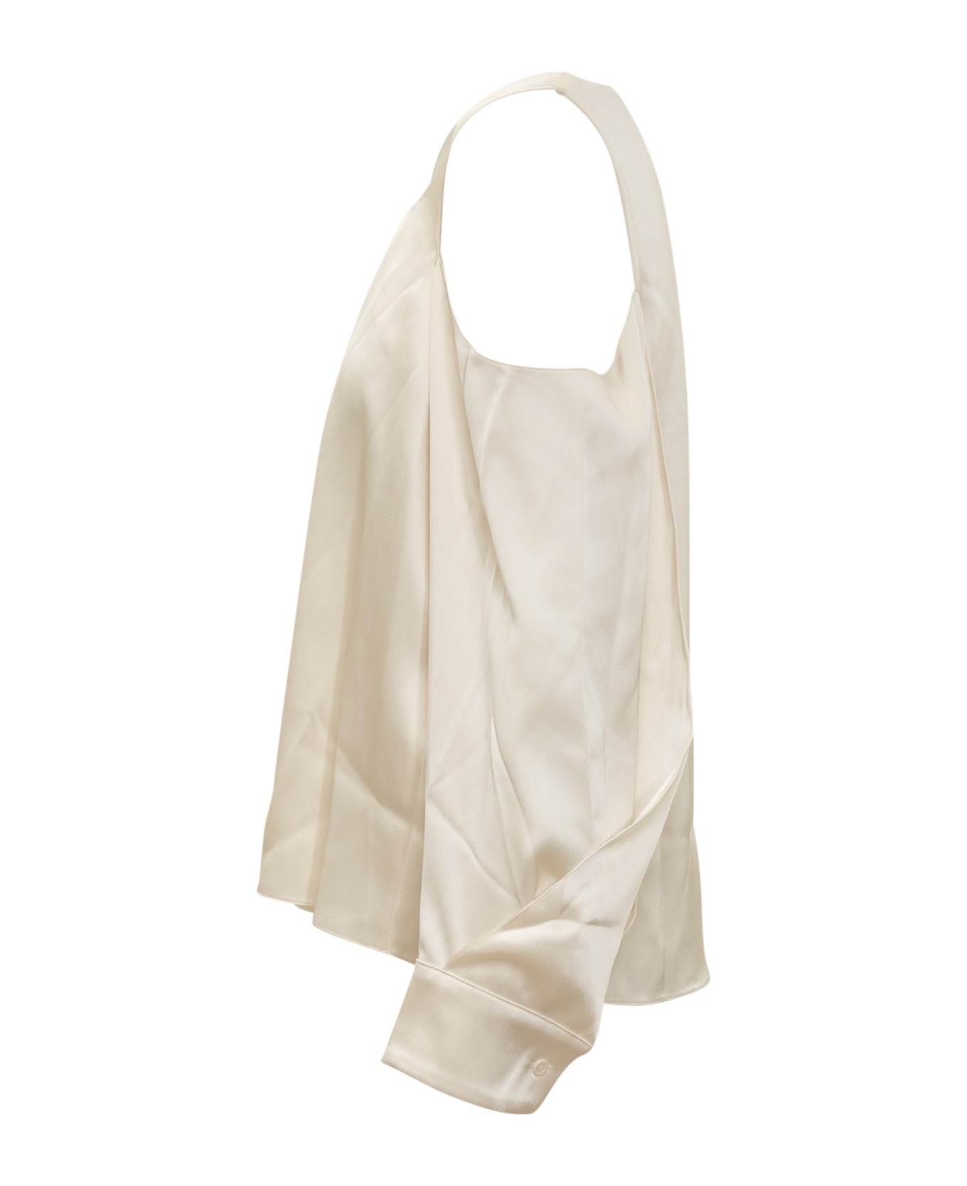 J.W. Anderson Twisted Shoulder Top - White