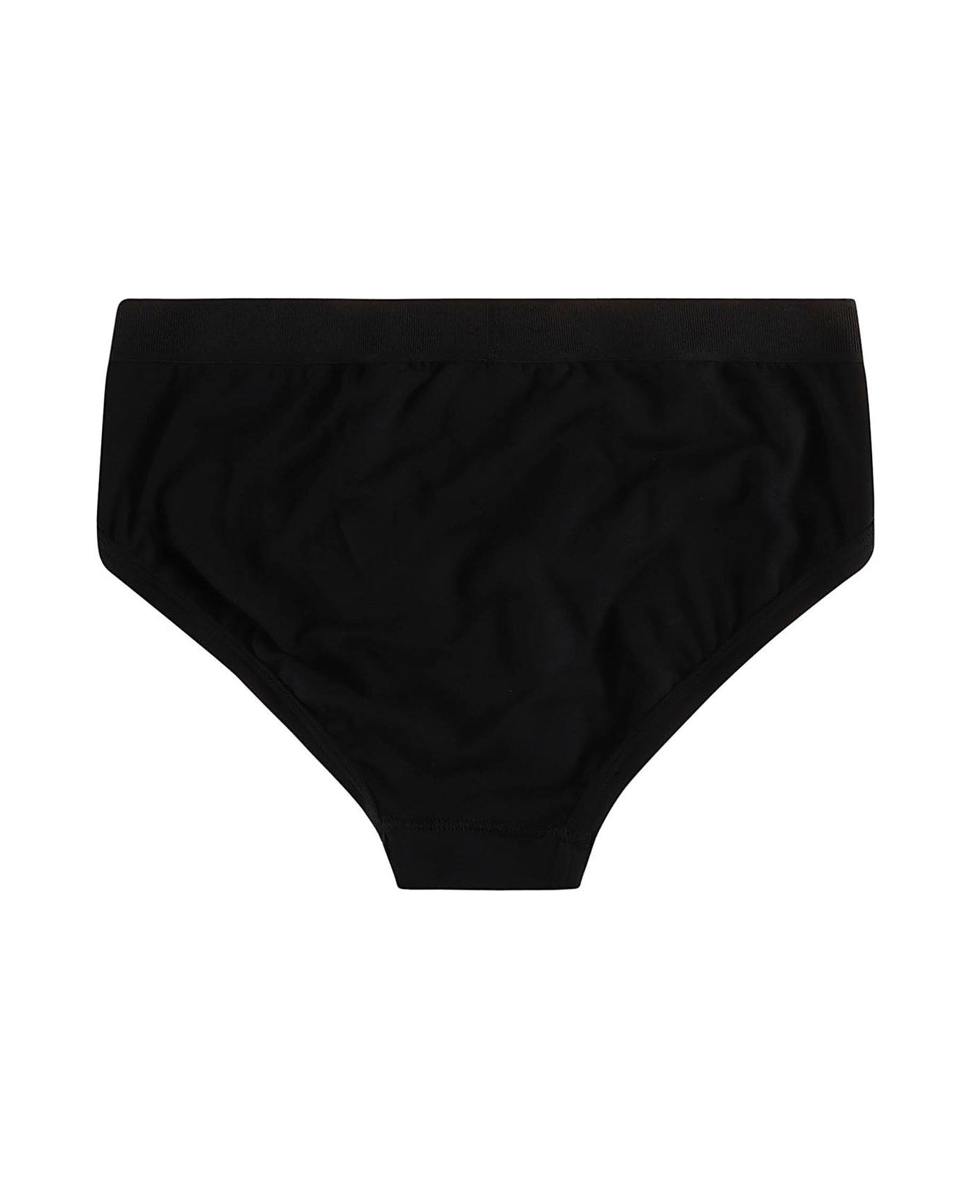 Tom Ford Logo Waistband Stretched Briefs - BLACK