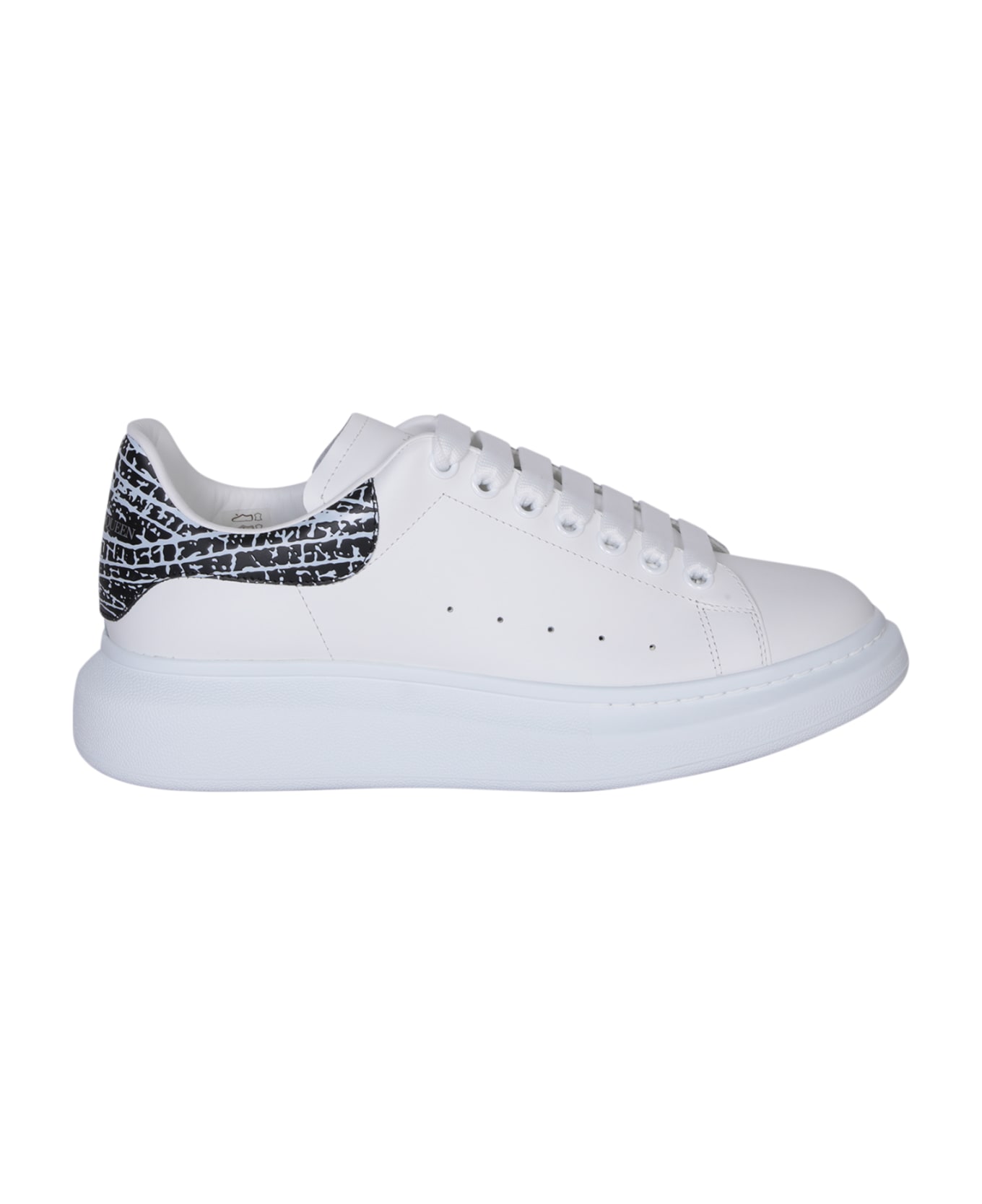 Alexander McQueen Oversize White Sneakers - White