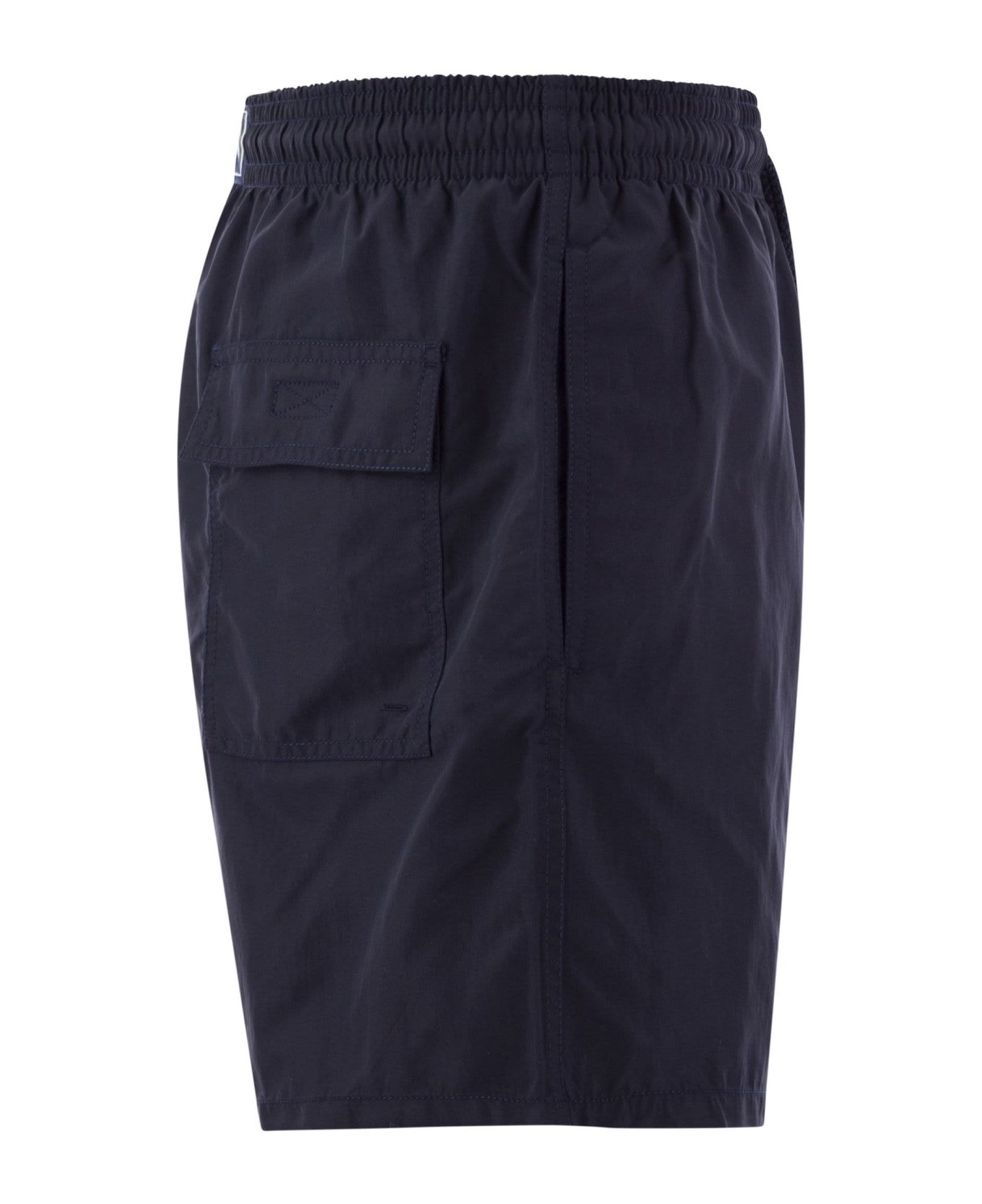 Vilebrequin Plain-coloured Beach Shorts - Marine Blue