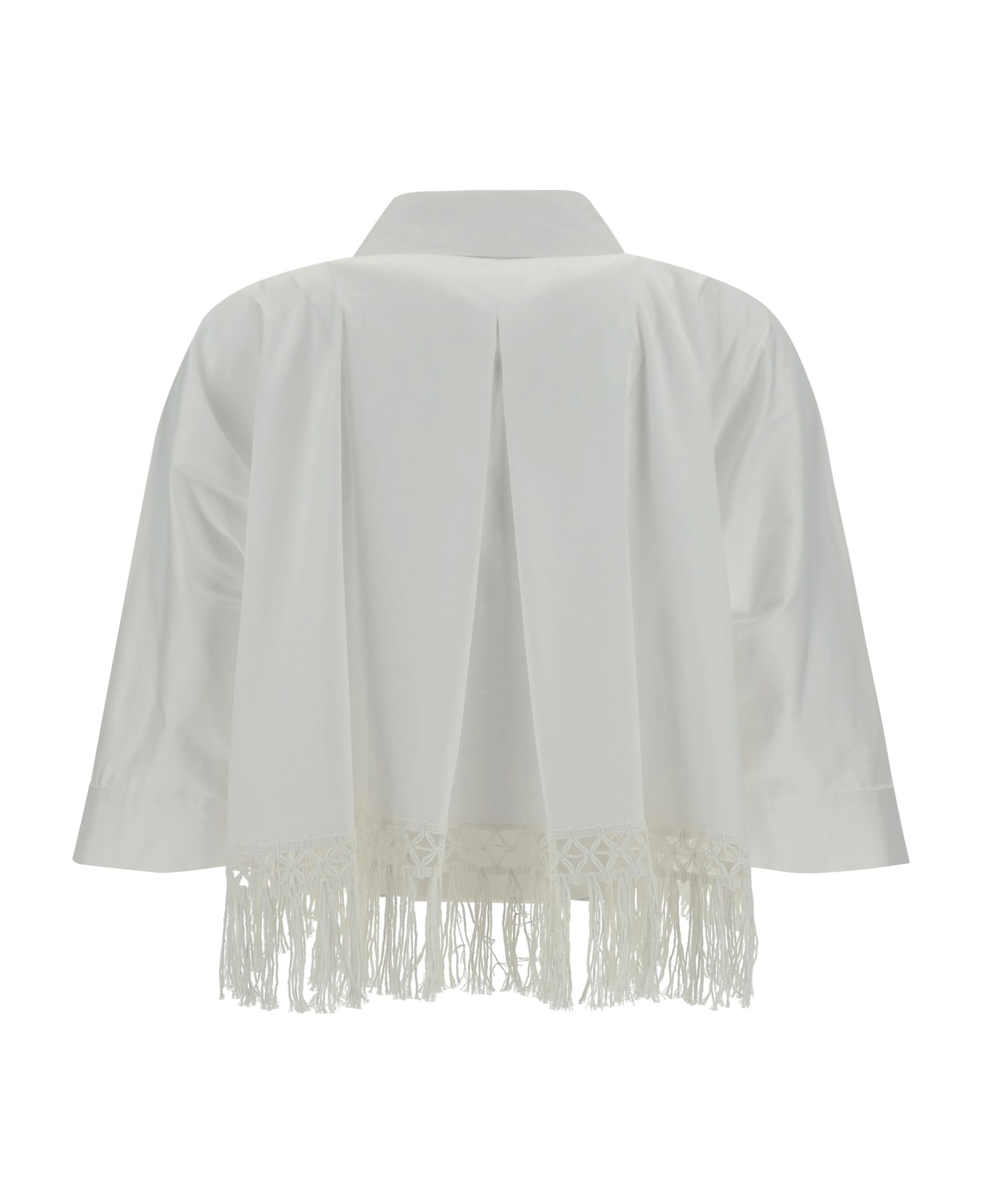 Ella Kimono Shirt - Bianco