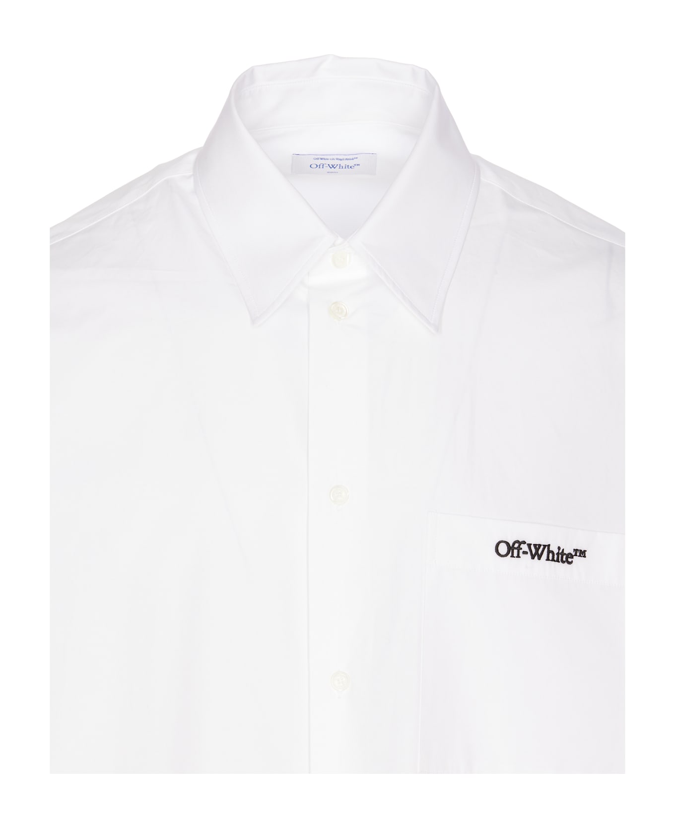 Off-White Diag Over Shirt - White