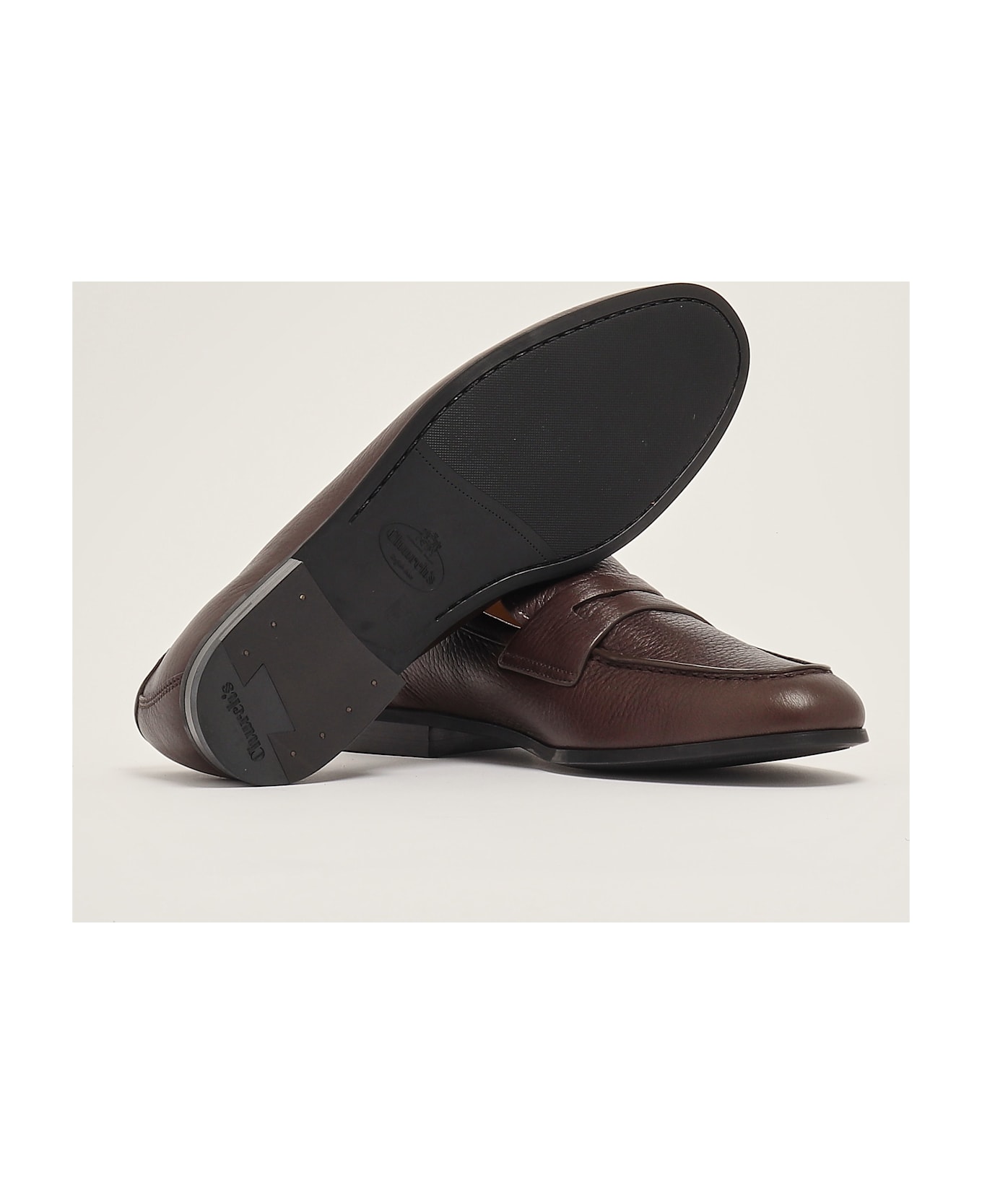 Church
s Milton Old Deerskin Loafers - MORO