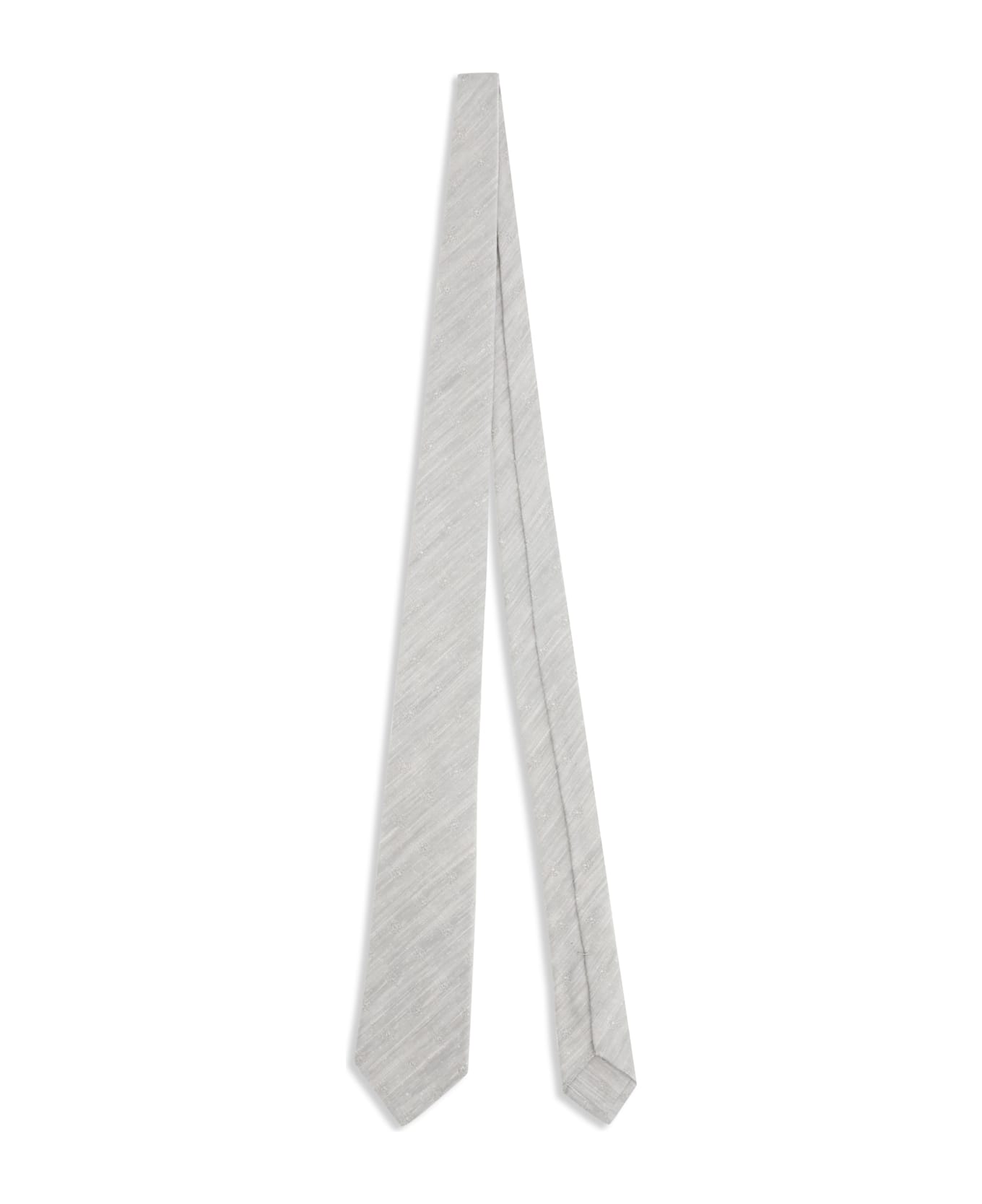 Kiton Floral Embroidery Tie