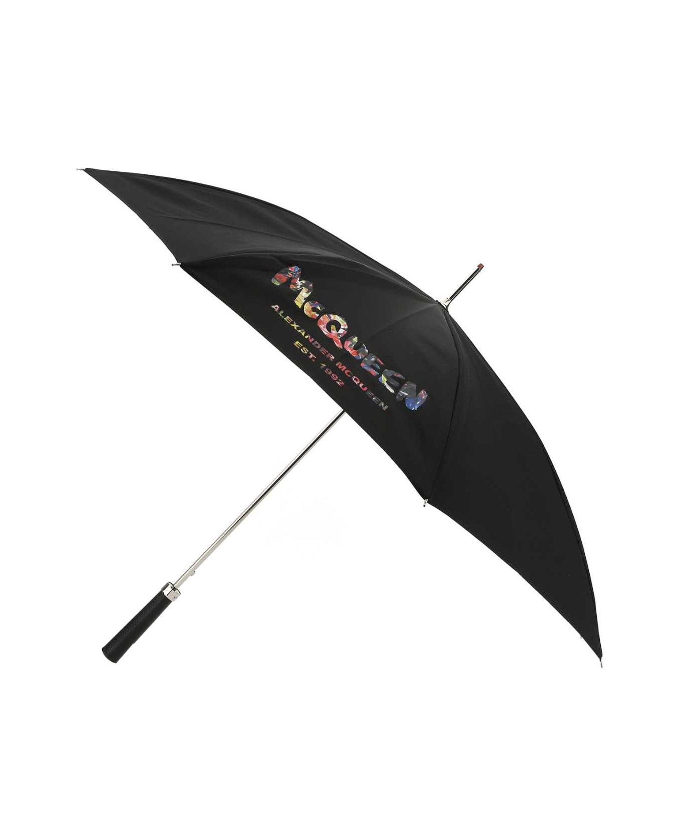 Alexander McQueen Black Nylon Umbrella - 1088
