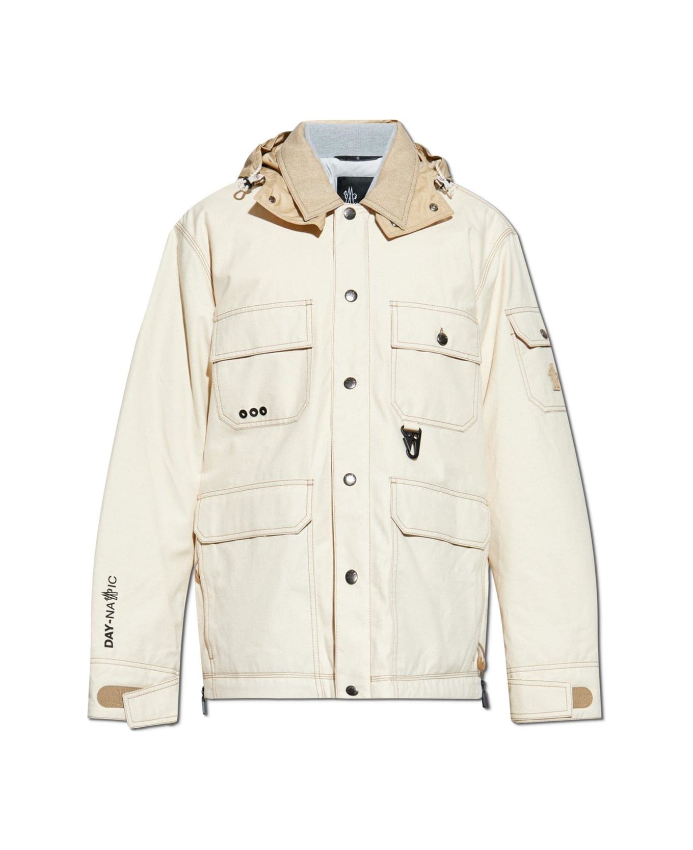 Moncler Grenoble Kelpius Down Field Jacket - NEUTRALS