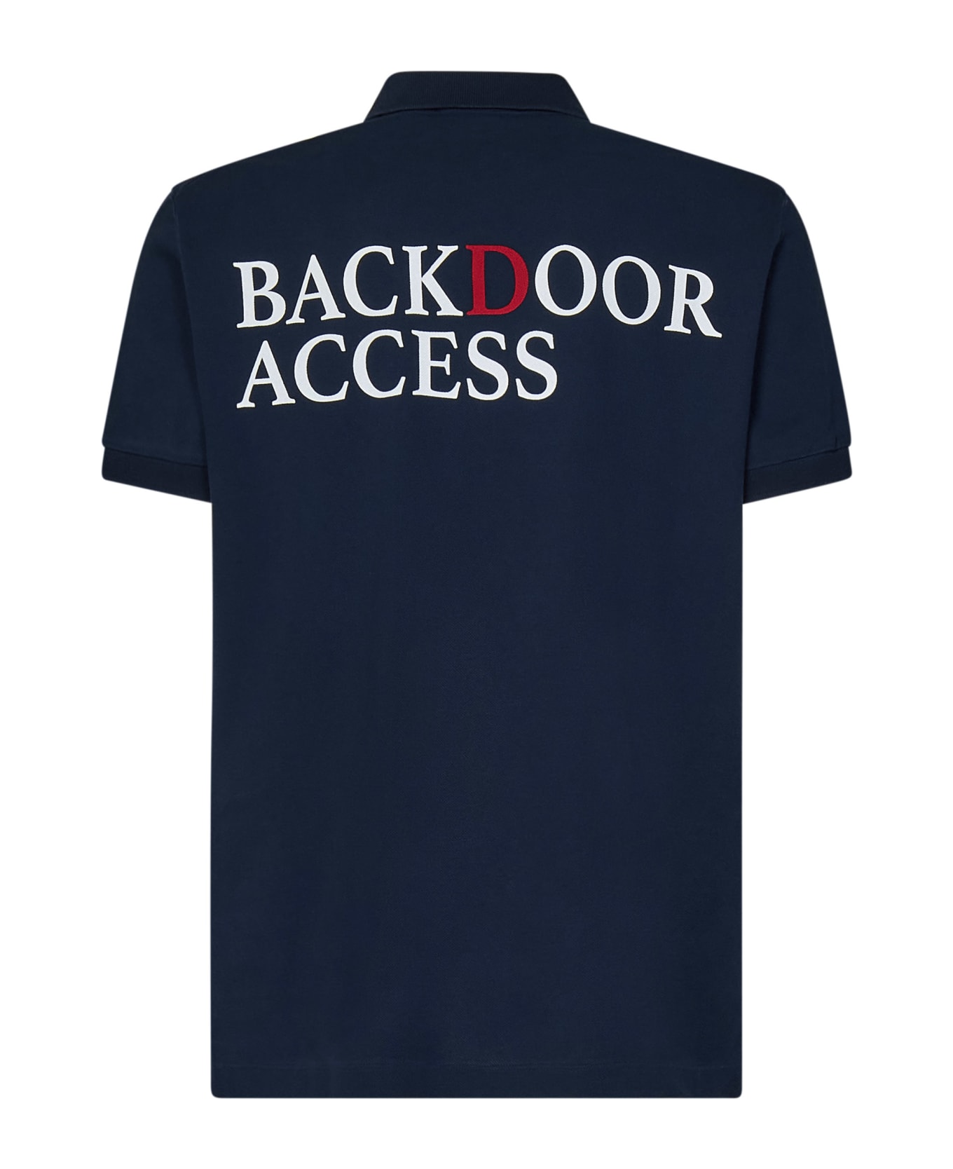 Dsquared2 Backdoor Access Tennis Fit Polo Shirt - Blue ポロシャツ