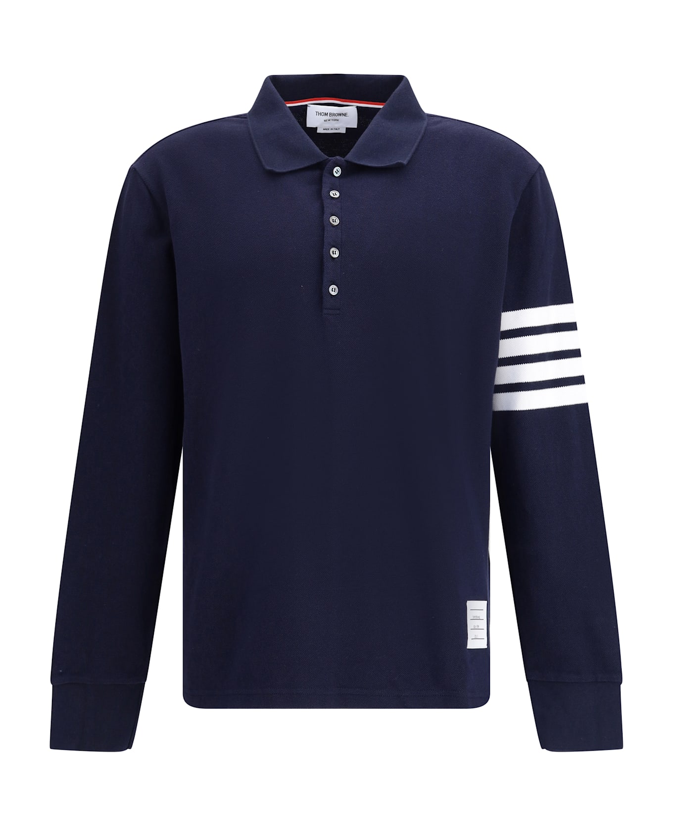 Thom Browne Long Sleeve Polo Sweater