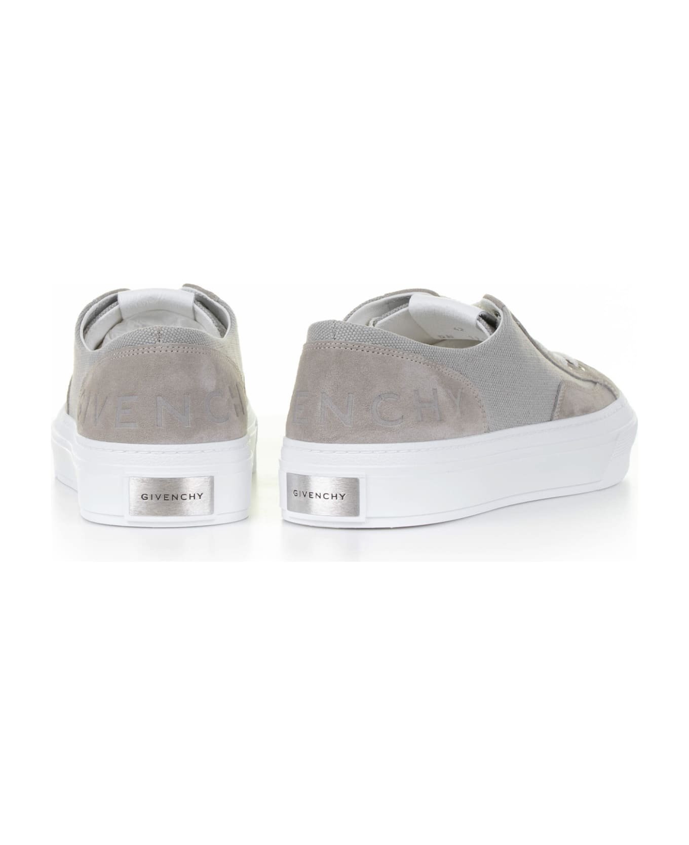 Givenchy City Low Sneakers - MEDIUM GREY