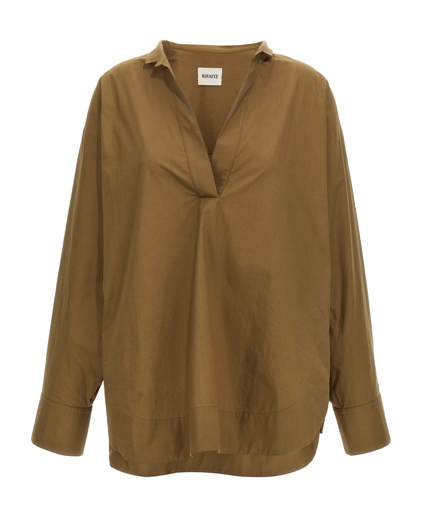 Khaite 'tito' Blouse - Brown