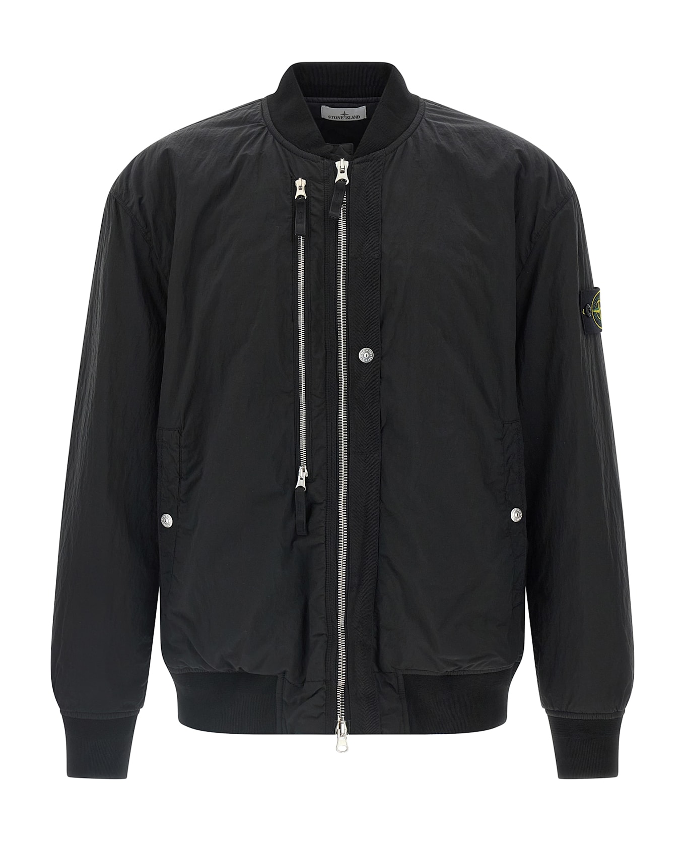 Stone Island '4100038' Bomber Jacket - Black  