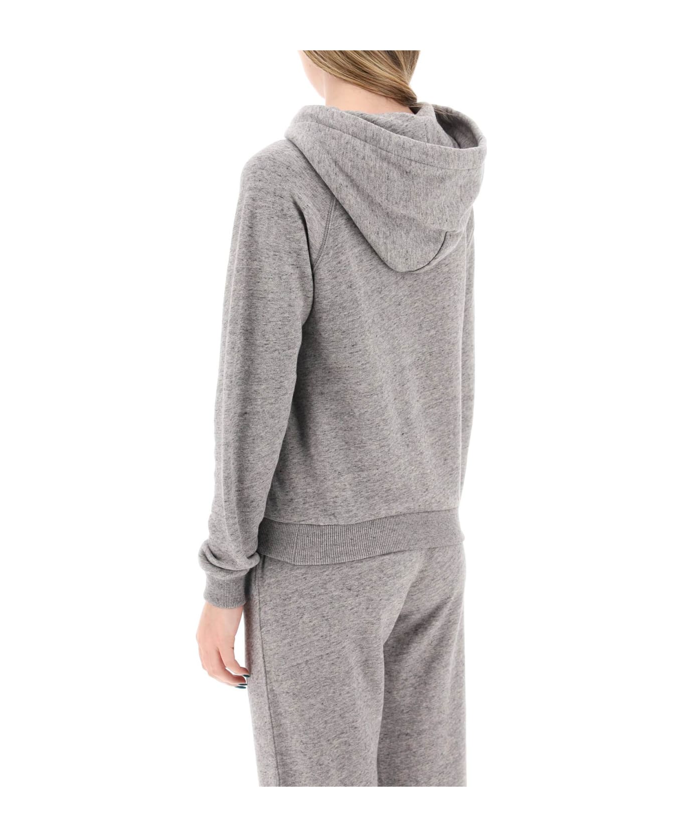 Polo Ralph Lauren Hooded Sweatshirt With Embroidered Logo - DARK VINTAGE HEATHER (Grey)