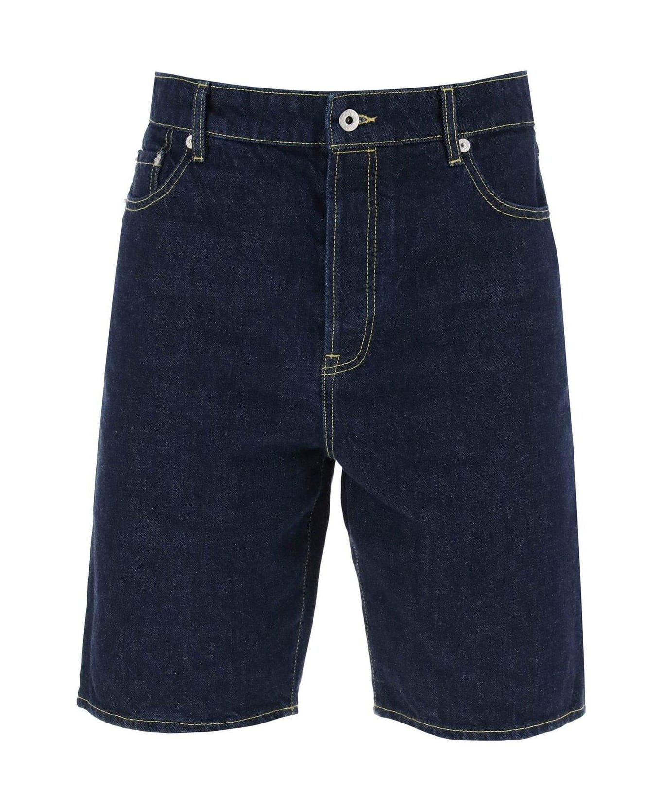 Kenzo Slim-fit Baradenim Shorts - DENIM BLUE