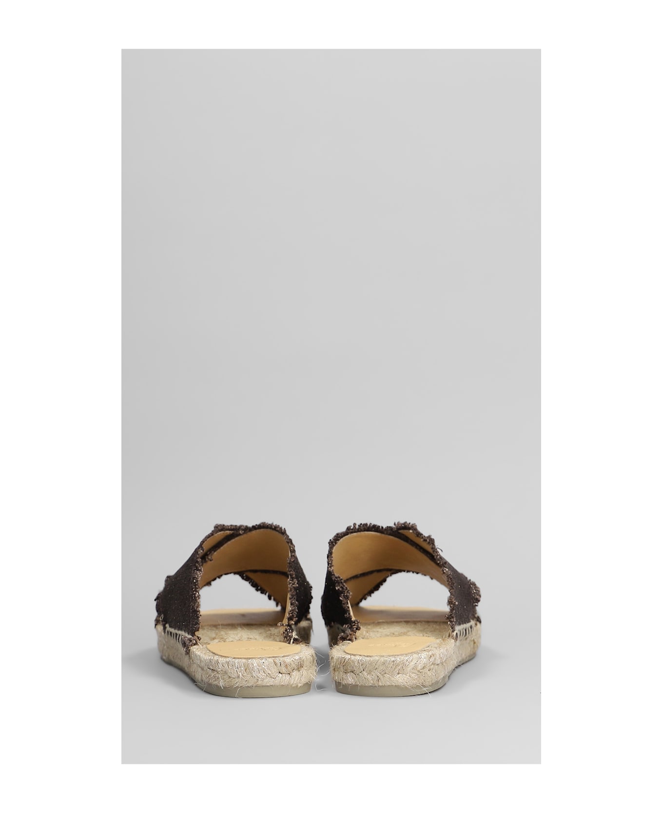 Castañer Palmera-032 Flats In Brown Canvas - brown