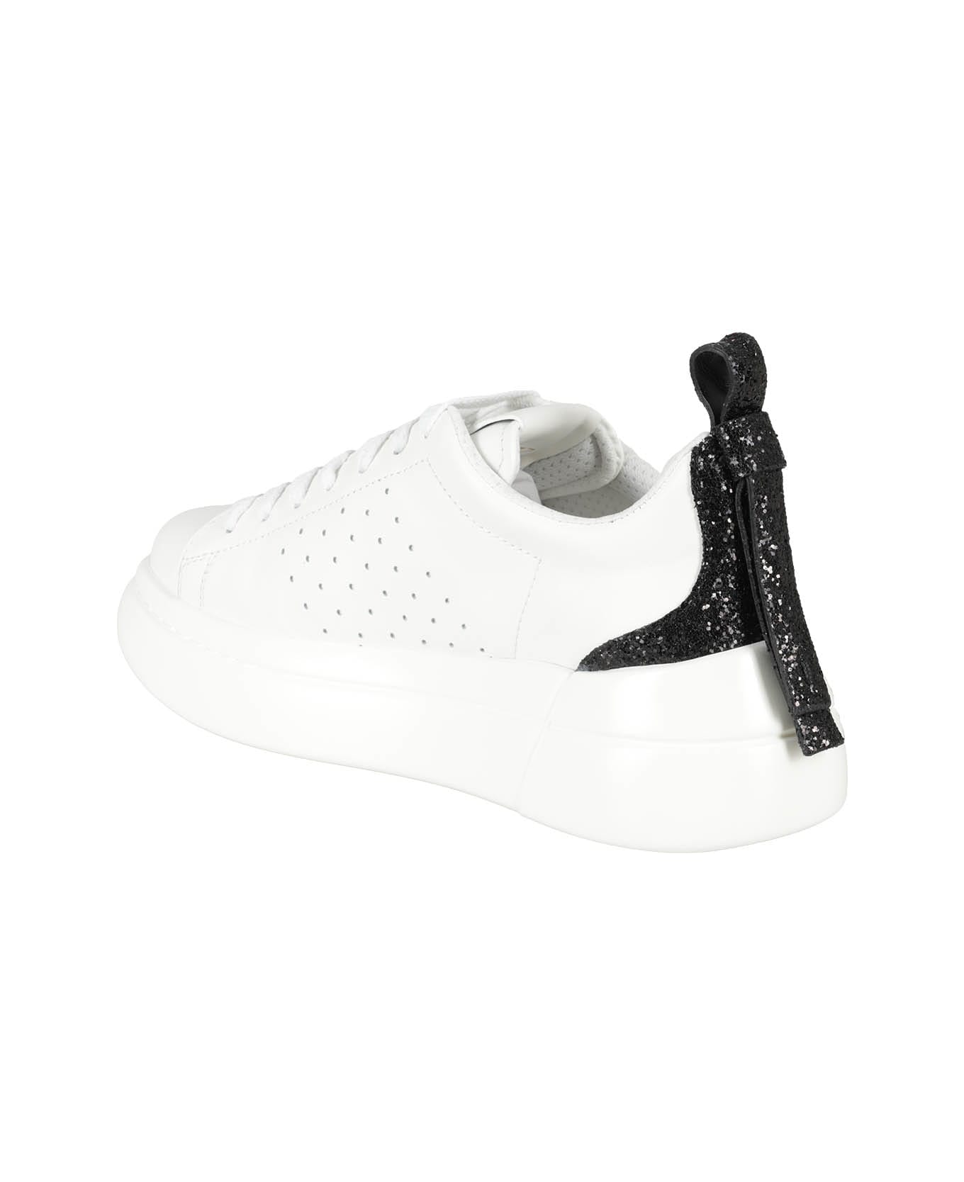 RED Valentino Sneaker Bowalk - Bianco/nero/bianco