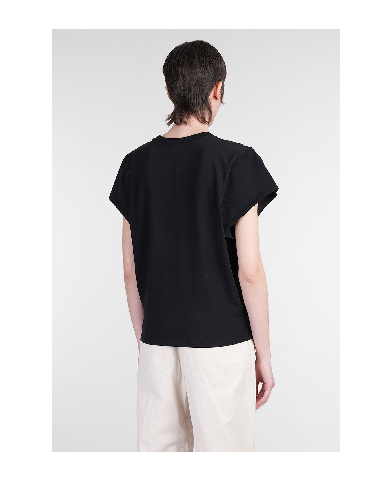 IRO Ceirsey T-shirt In Black Cotton - black