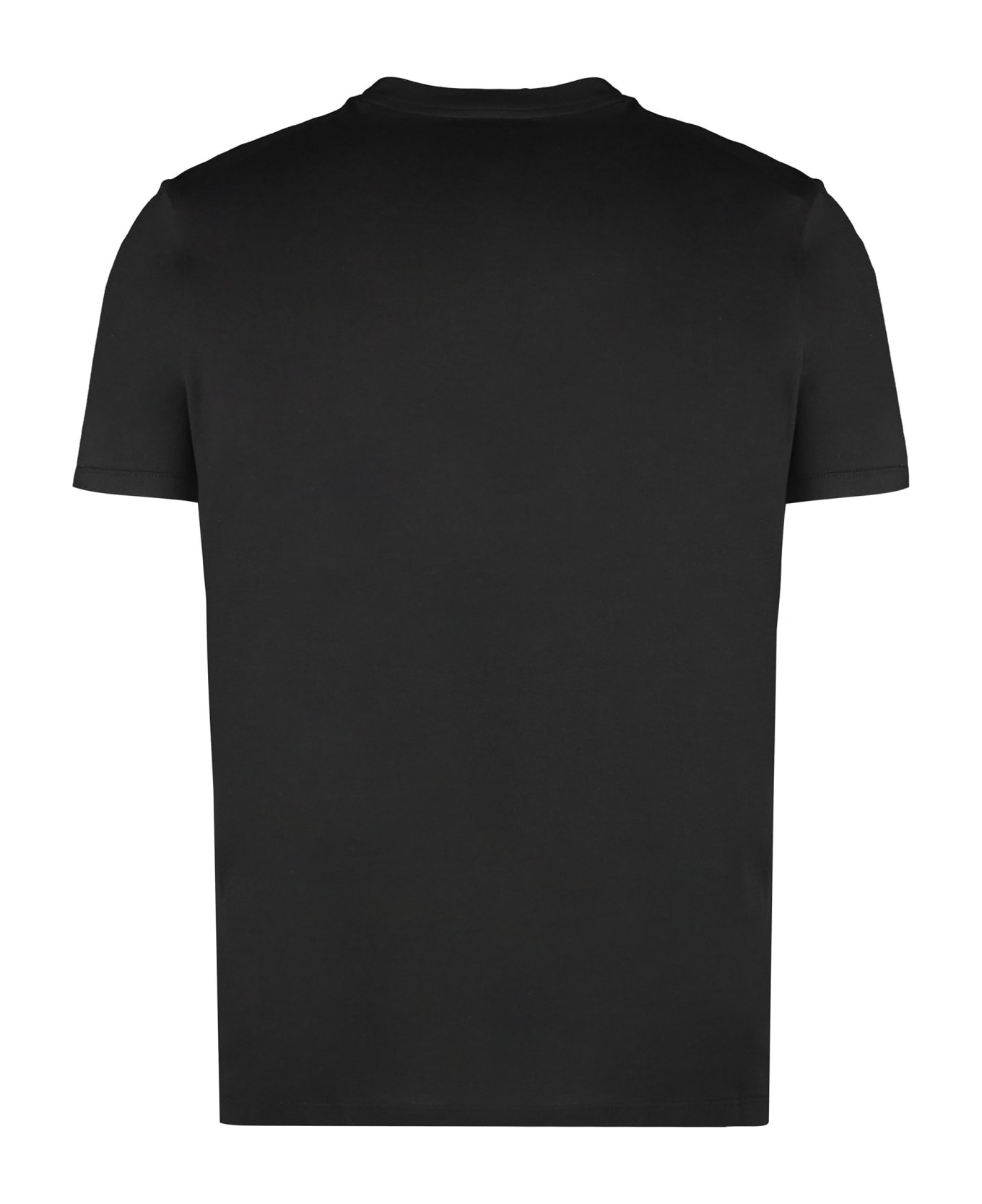 Paul&Shark Logo Cotton T-shirt - black シャツ