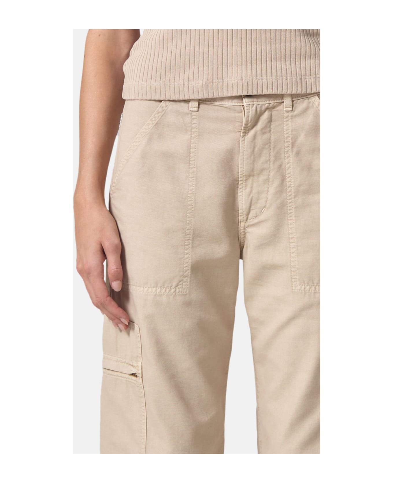 Citizens of Humanity Marcelle Cargo Pants - Beige ボトムス