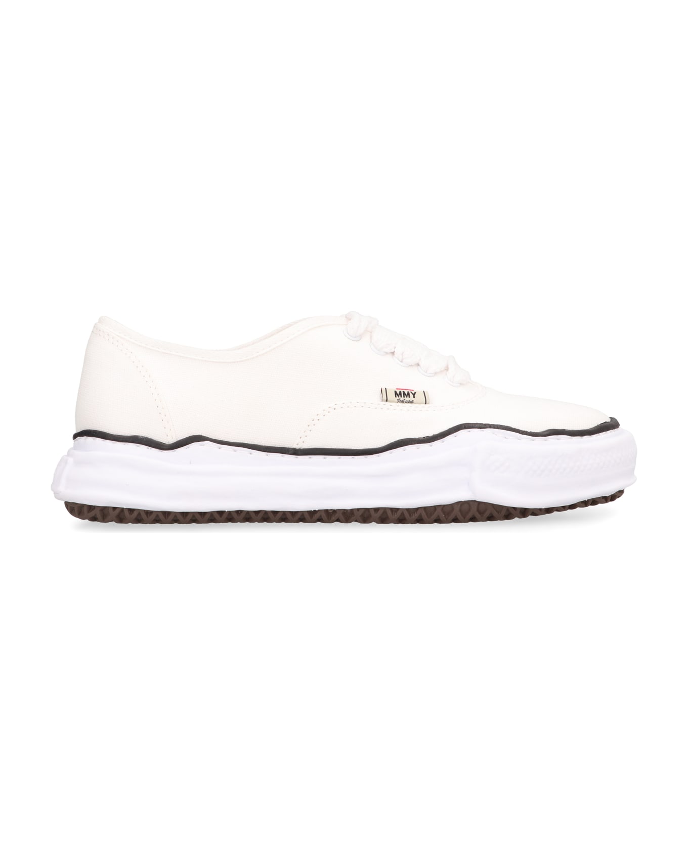 Mihara Yasuhiro Baker Canvas Low-top Sneakers - White