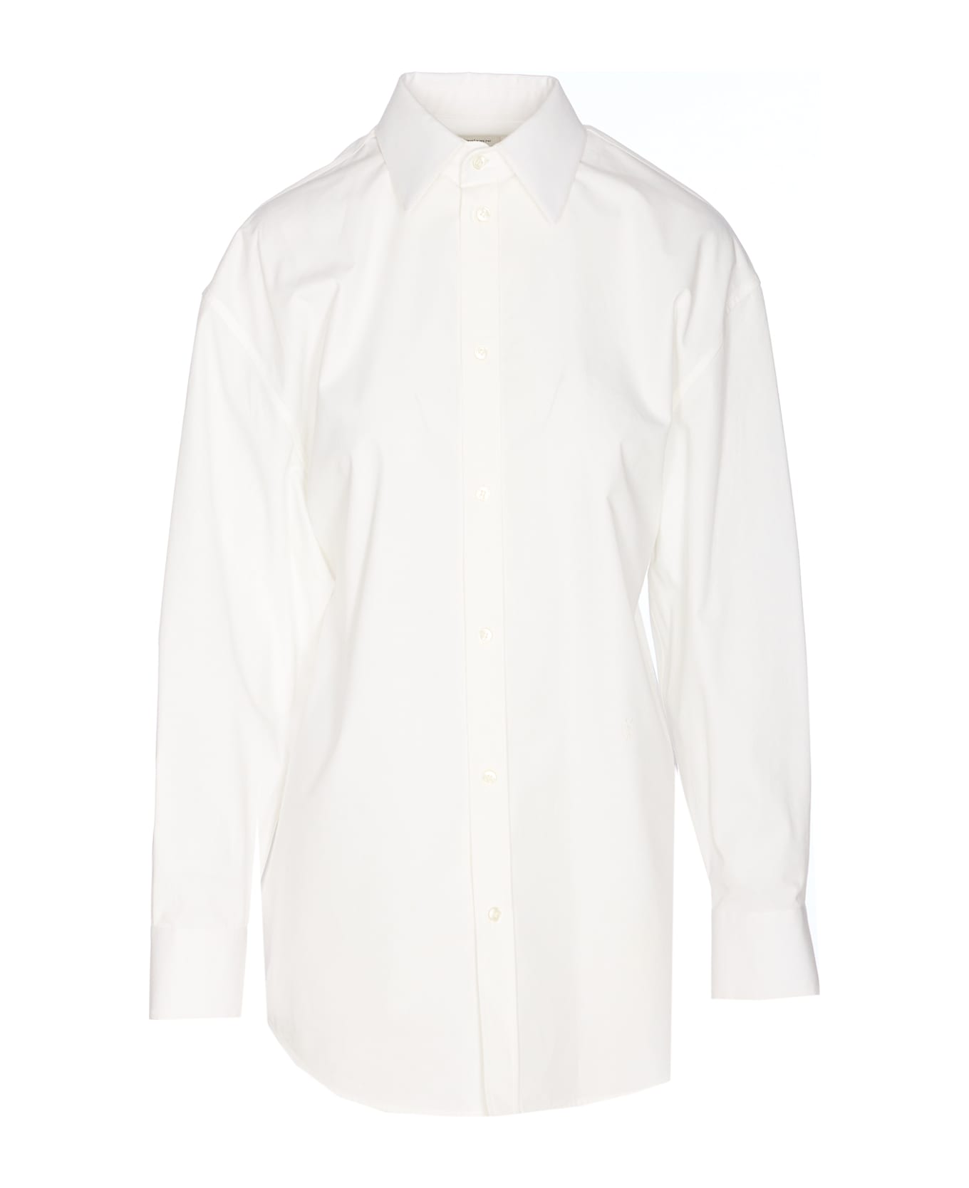 Saint Laurent Logo Shirt - White