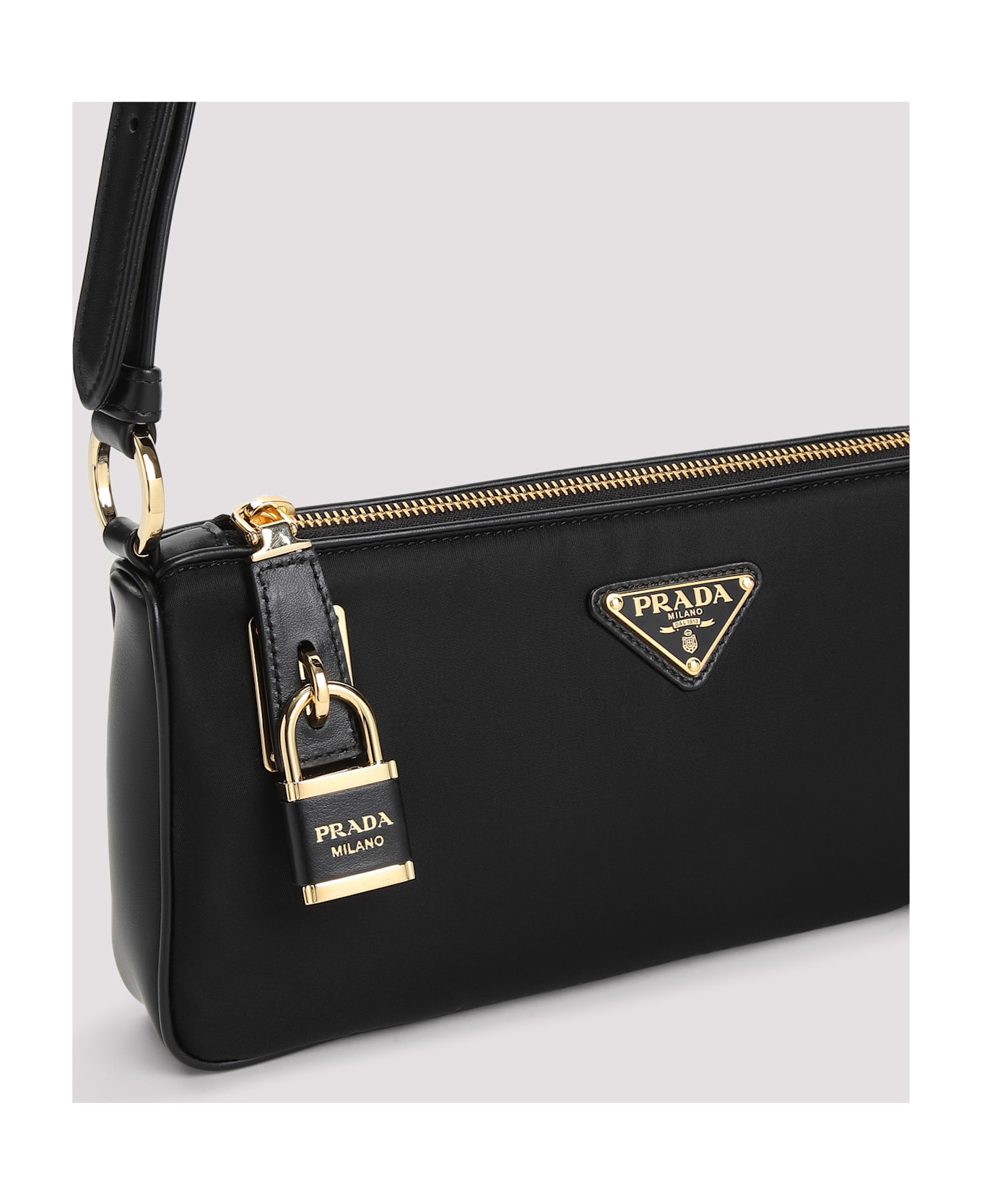 Prada Re-nylon Shoulder Bag - Nero