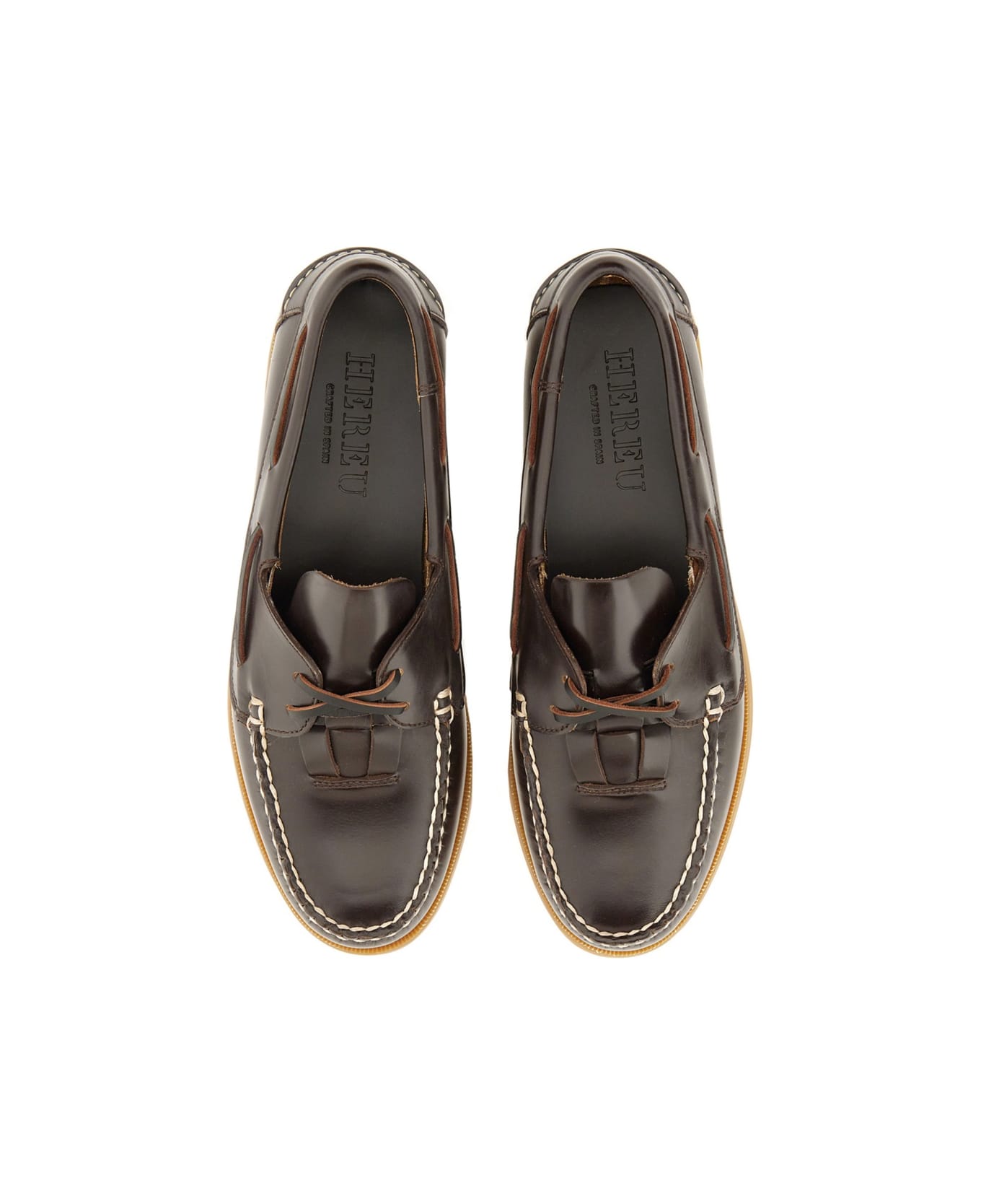 Hereu Boat Moccasin - DARK BROWN