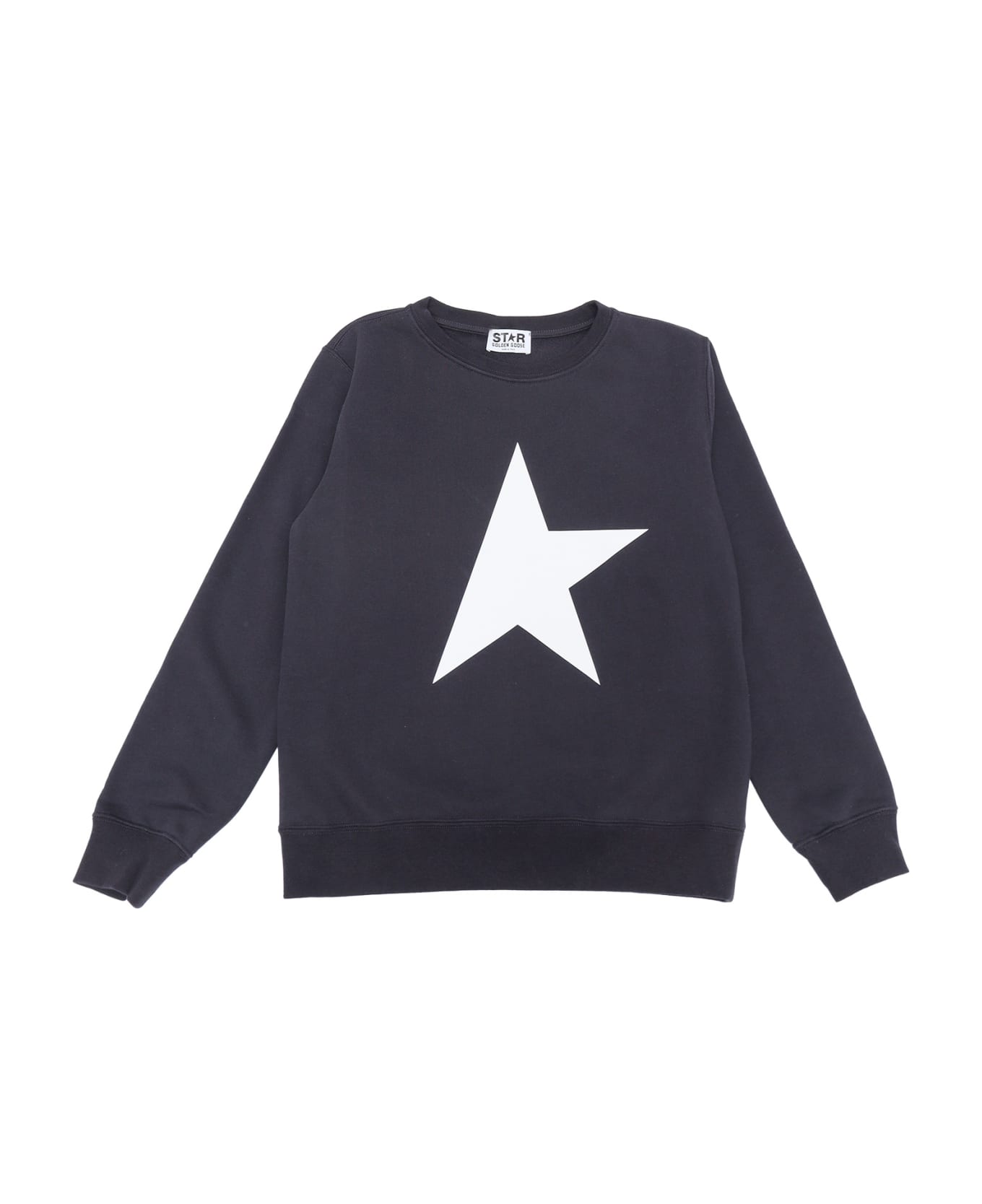 Golden Goose Big Star Sweatshirt - BLUE ニットウェア＆スウェットシャツ