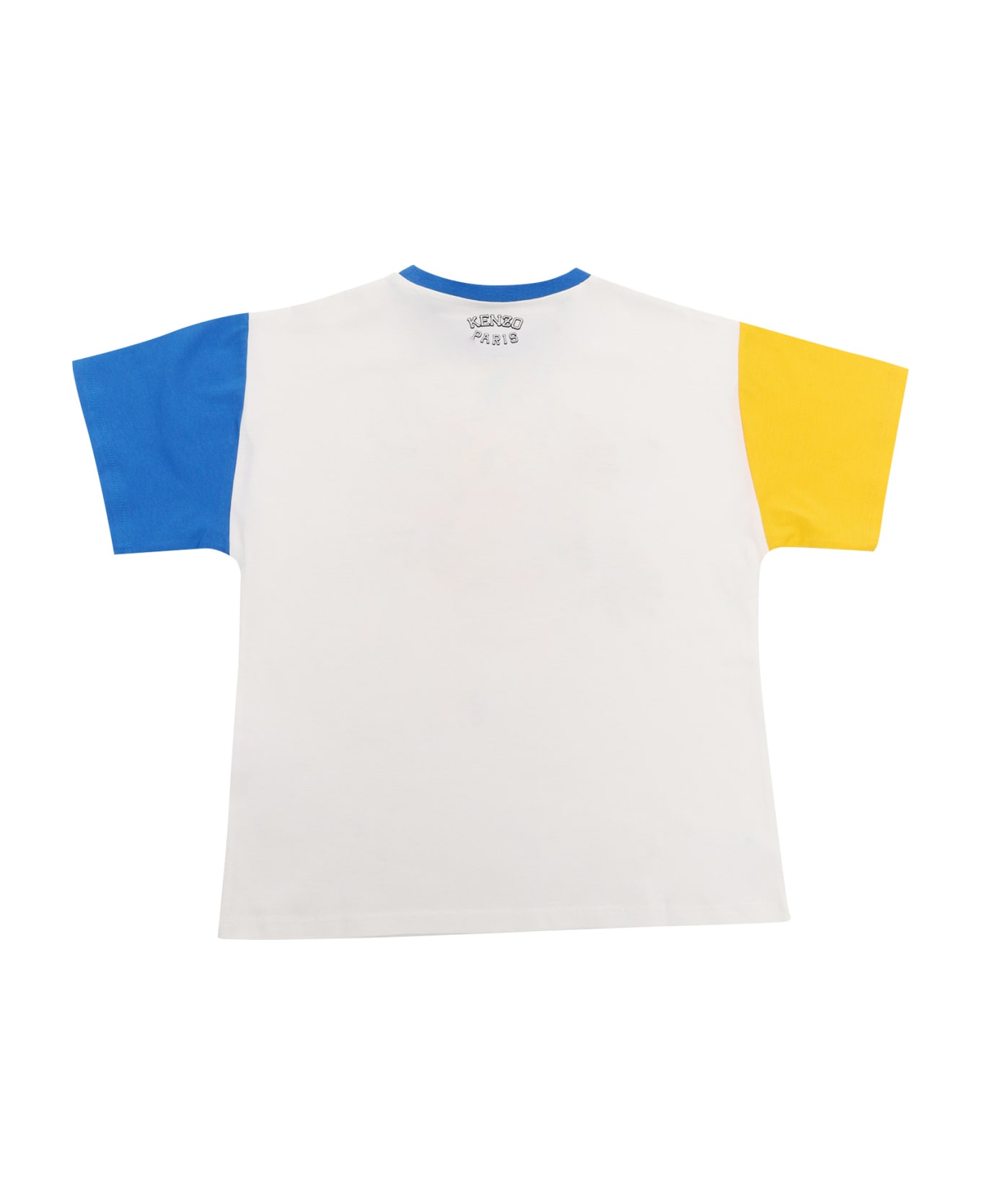 Kenzo Kids White T-shirt With Print - WHITE