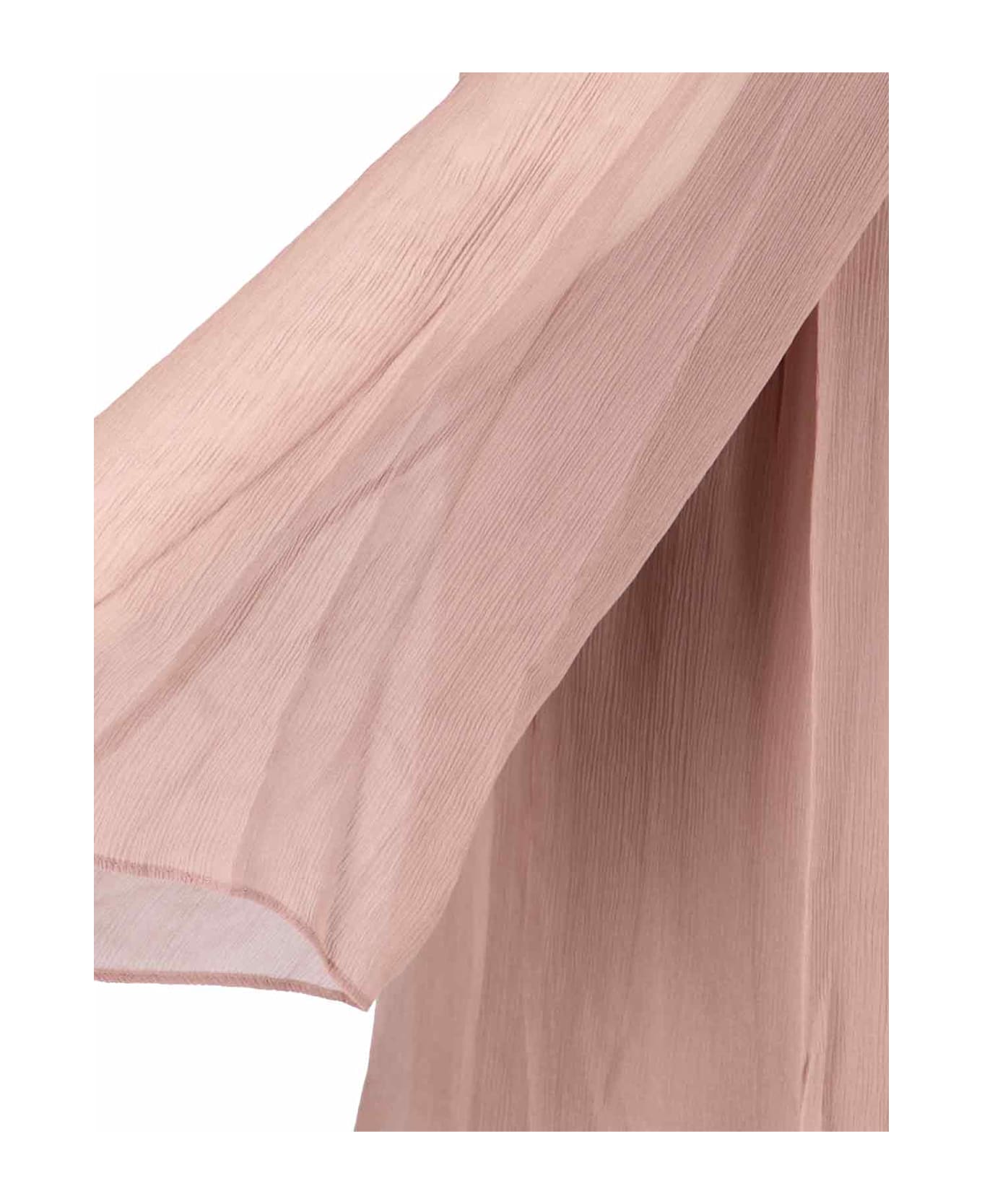 STAUD 
esther
 Mini Chiffon Dress - TAUPE