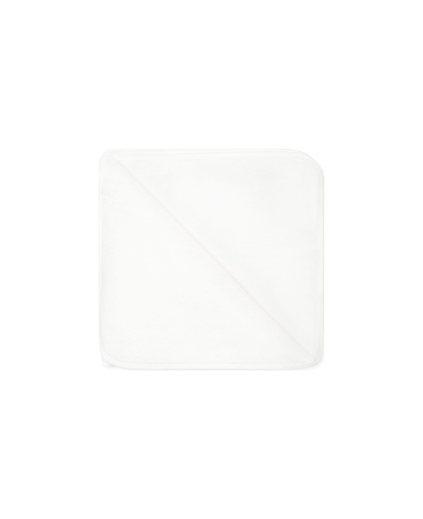 Petit Bateau Ivory Bathrobe For Babykids - Ivory