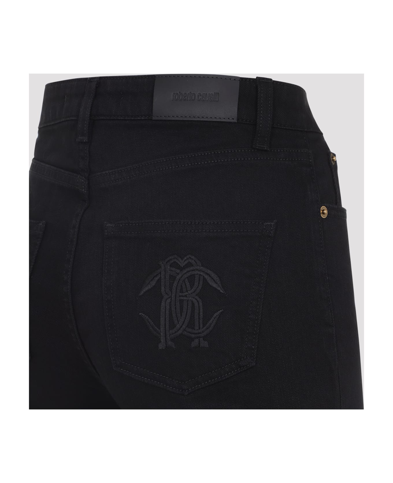 Roberto Cavalli Cotton Jeans - Nero