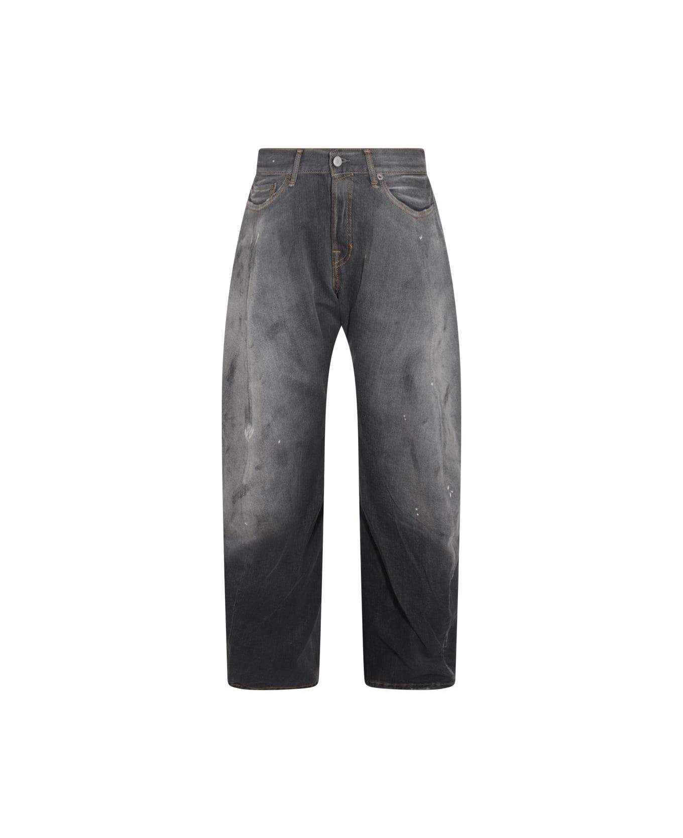 Acne Studios Loose Fit Jeans - Black