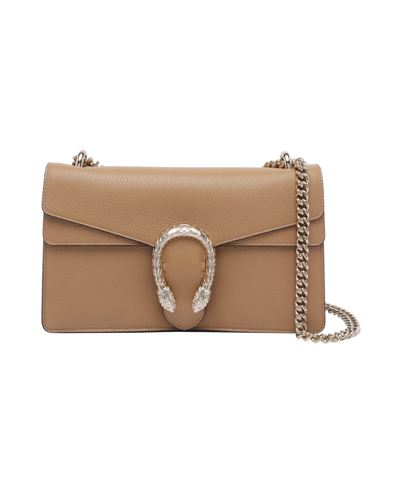 Gucci Medium Dionysus Shoulder Bag - Beige