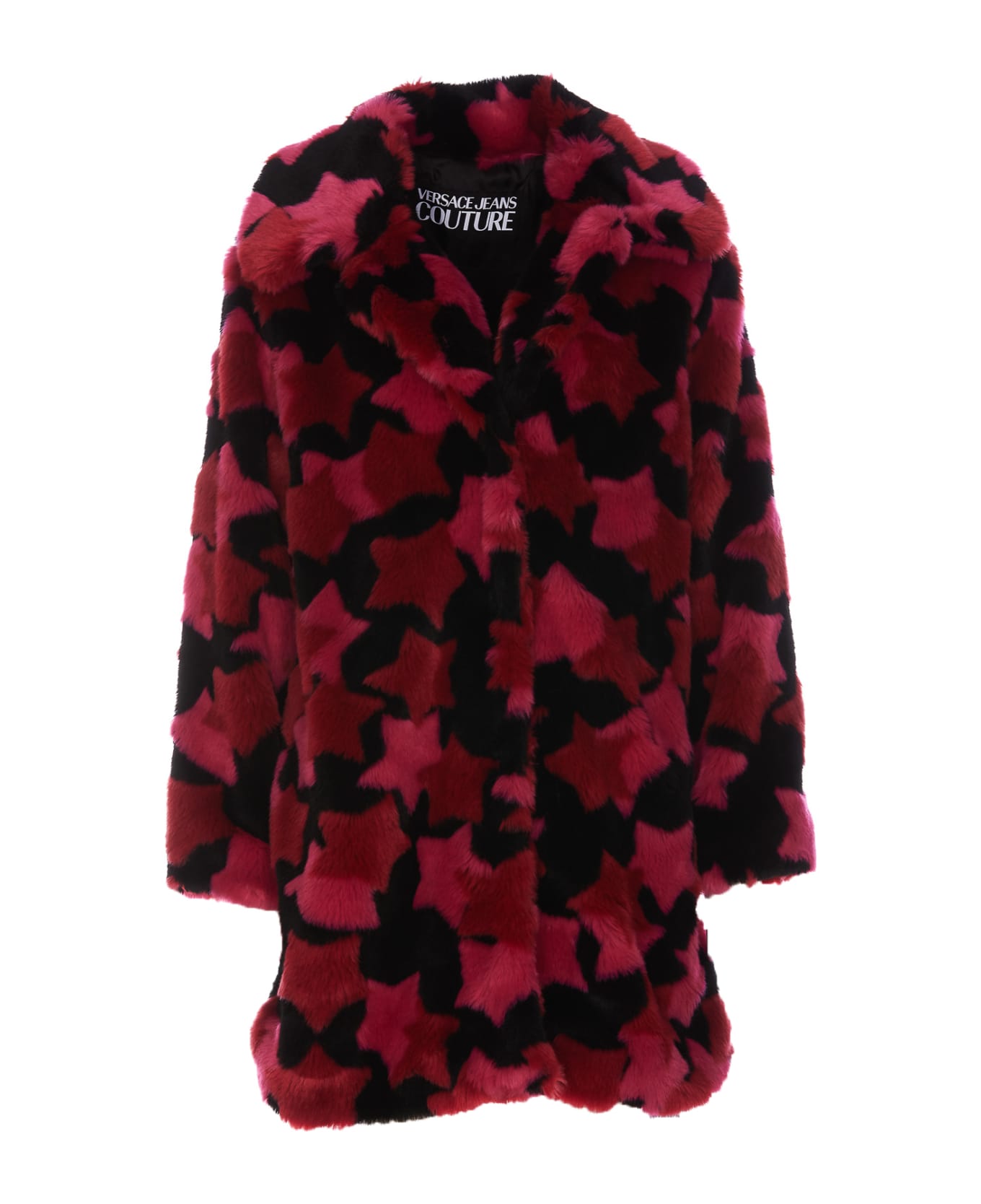 Versace Jeans Couture Faux Fur Jacket - 455